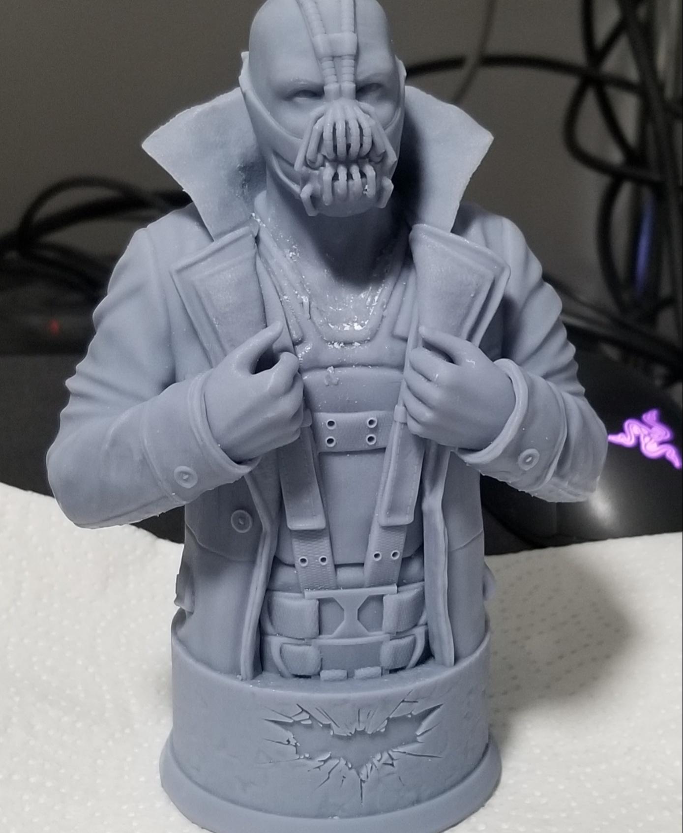 Bane Bust- Dark Knight Rises 3d model