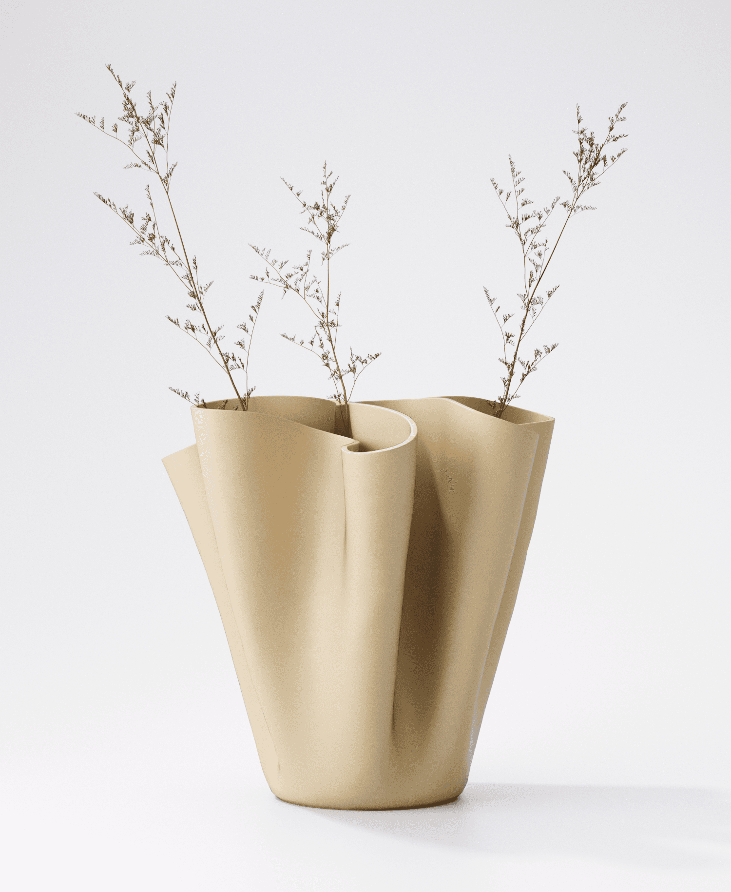 Fold Vase 3d model