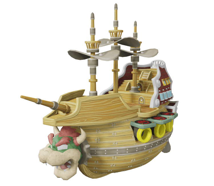 Bowser's Airship 3d model