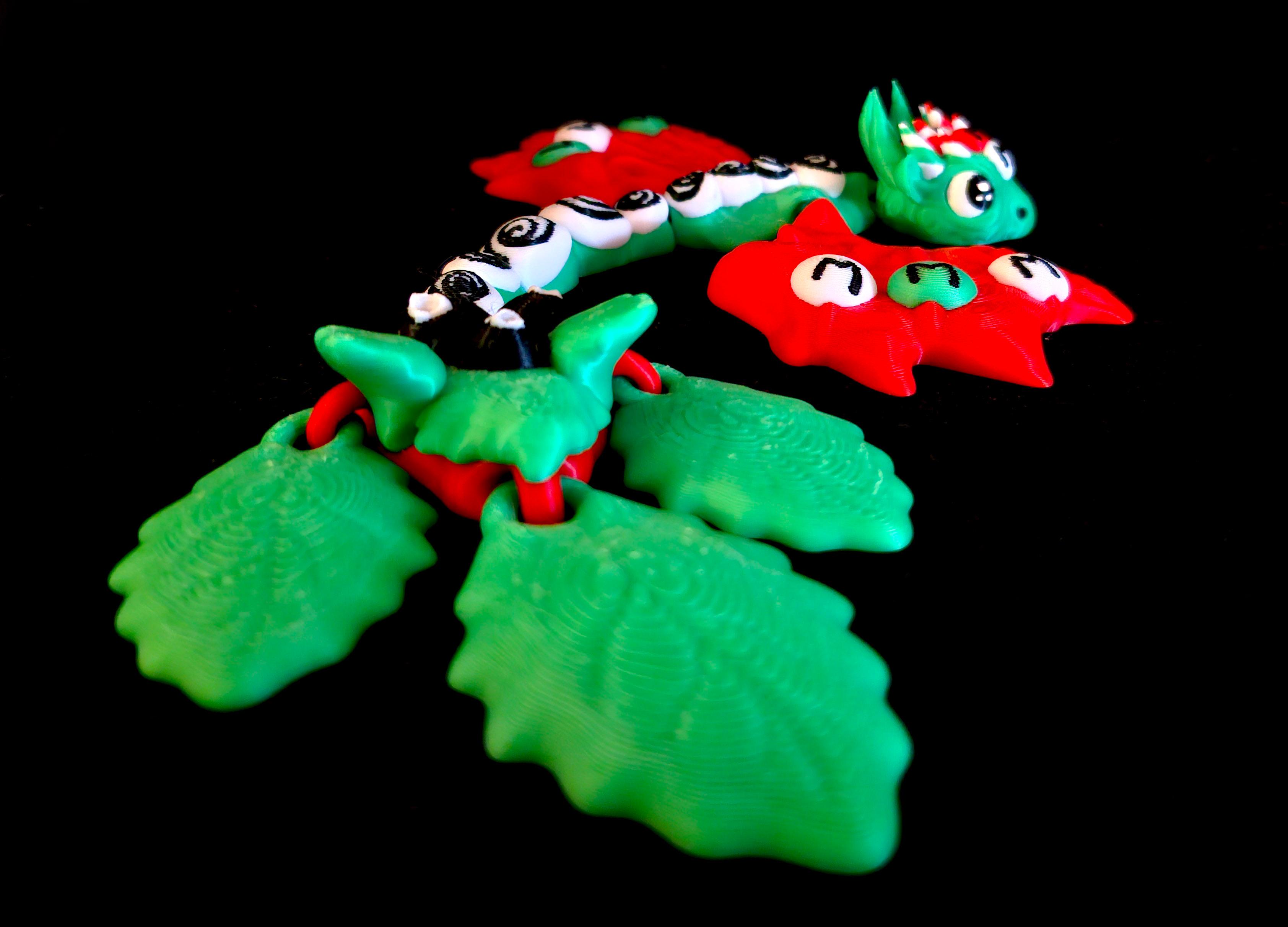 Candy Christmas Dragon *Commercial Version* 3d model