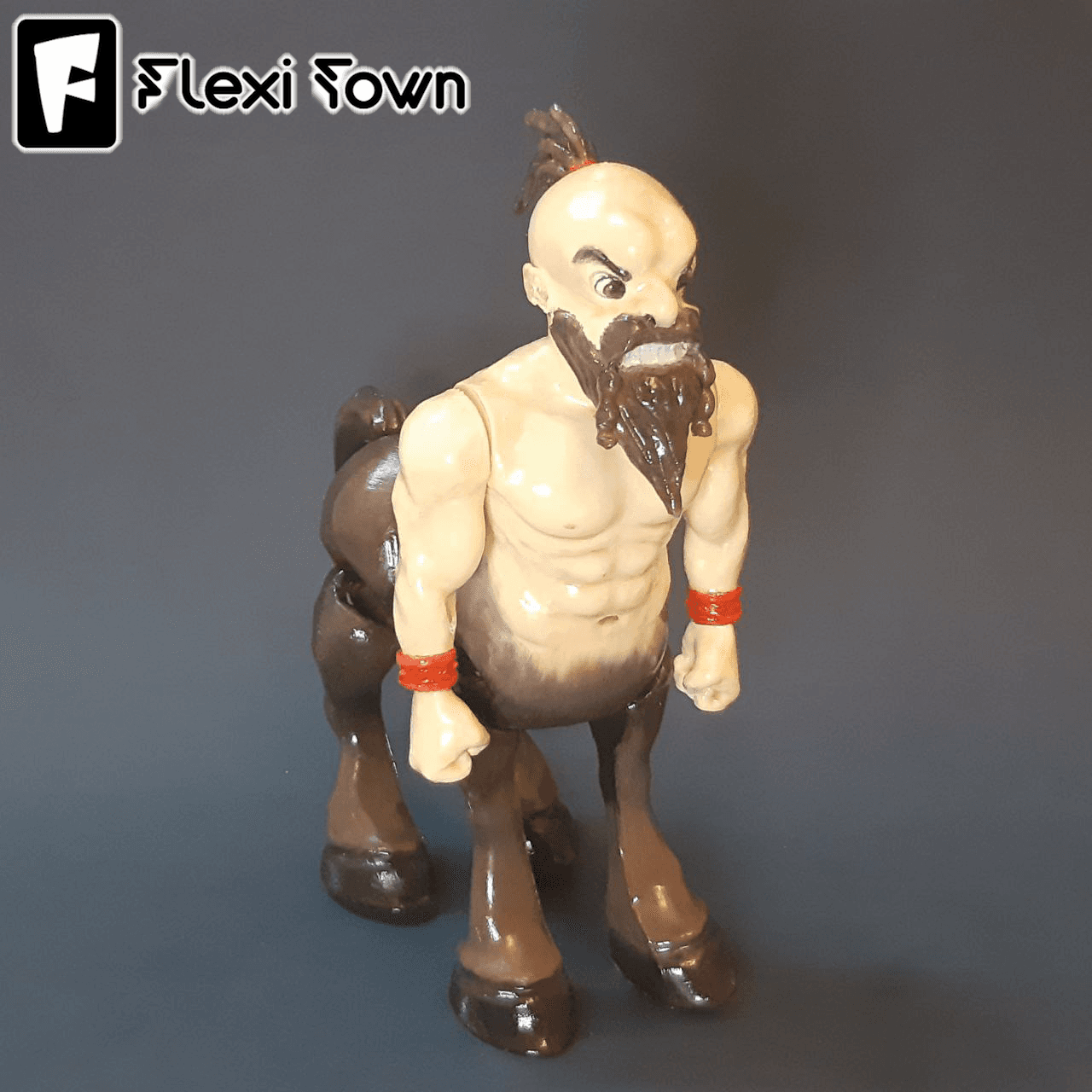 Flexi Print-in-Place The Centaur 3d model