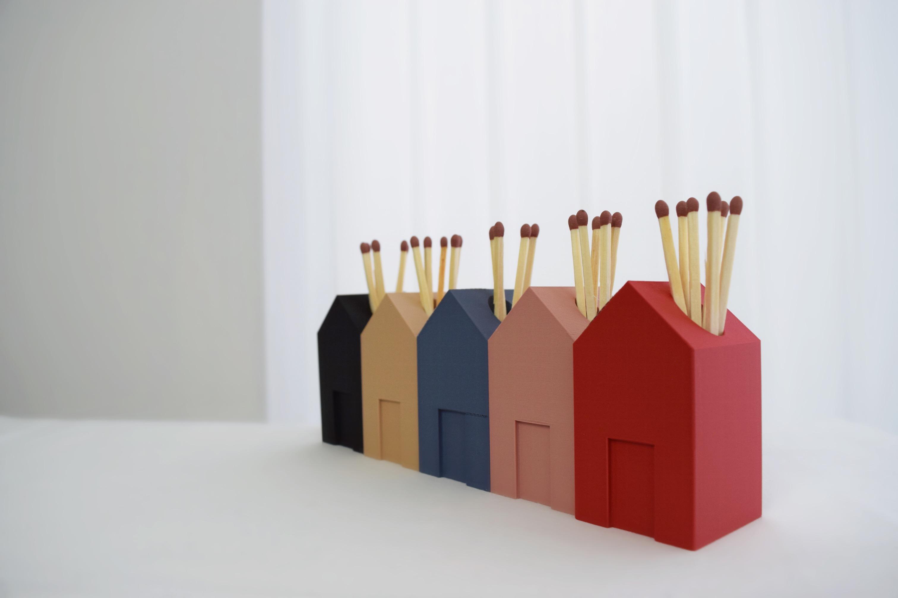 House Matches Holder 3d model