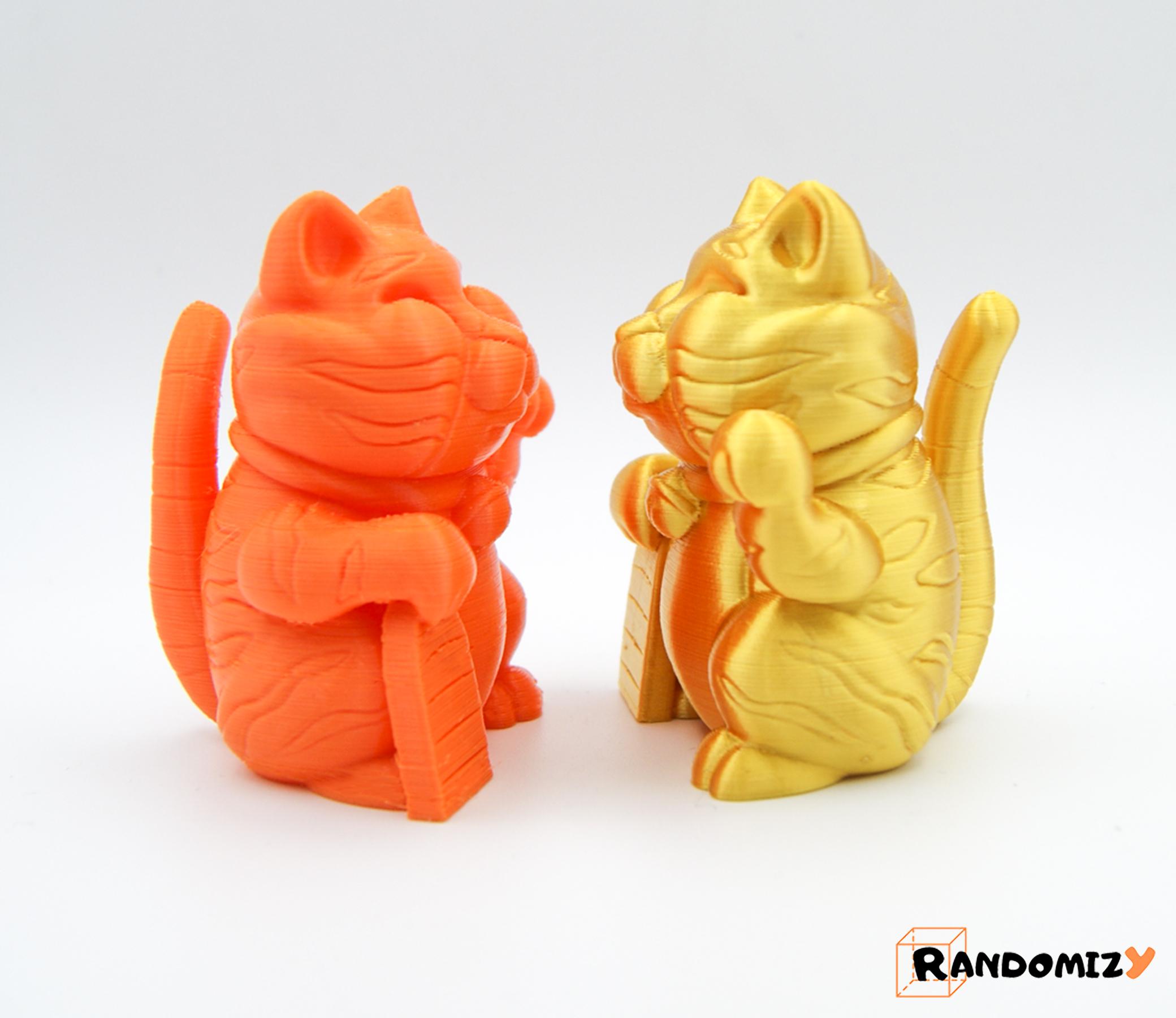 Maneki Tora (Lucky Tiger) 3d model