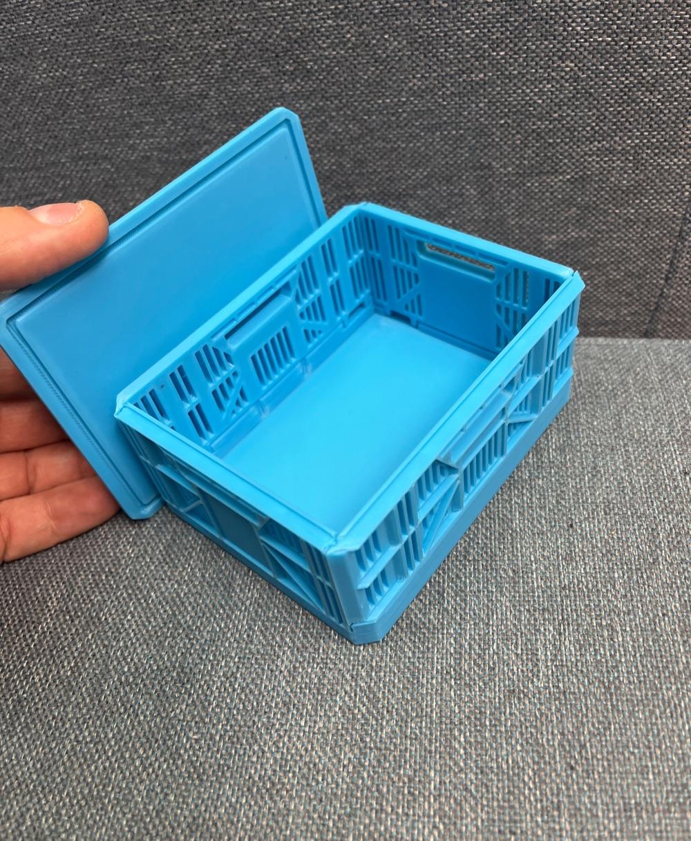 Miniature Collapsible Crate 3d model