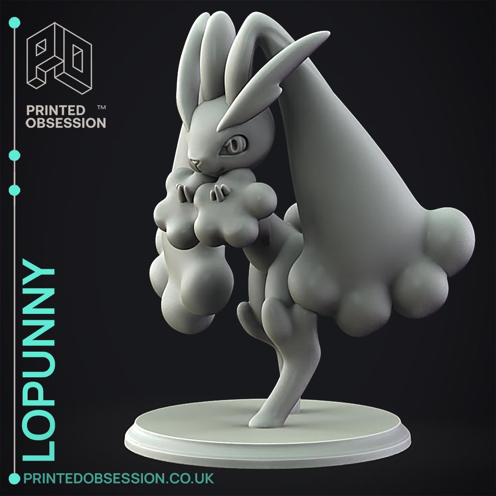 Lopunny - Pokemon - Fan Art 3d model