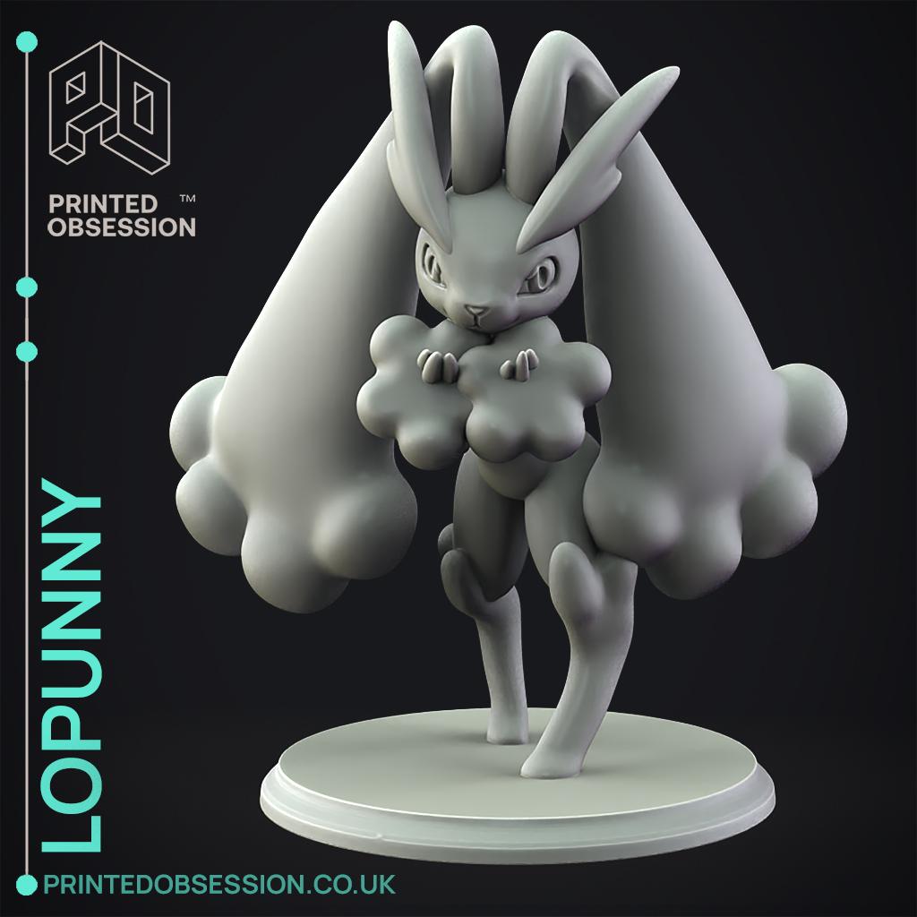 Lopunny - Pokemon - Fan Art 3d model