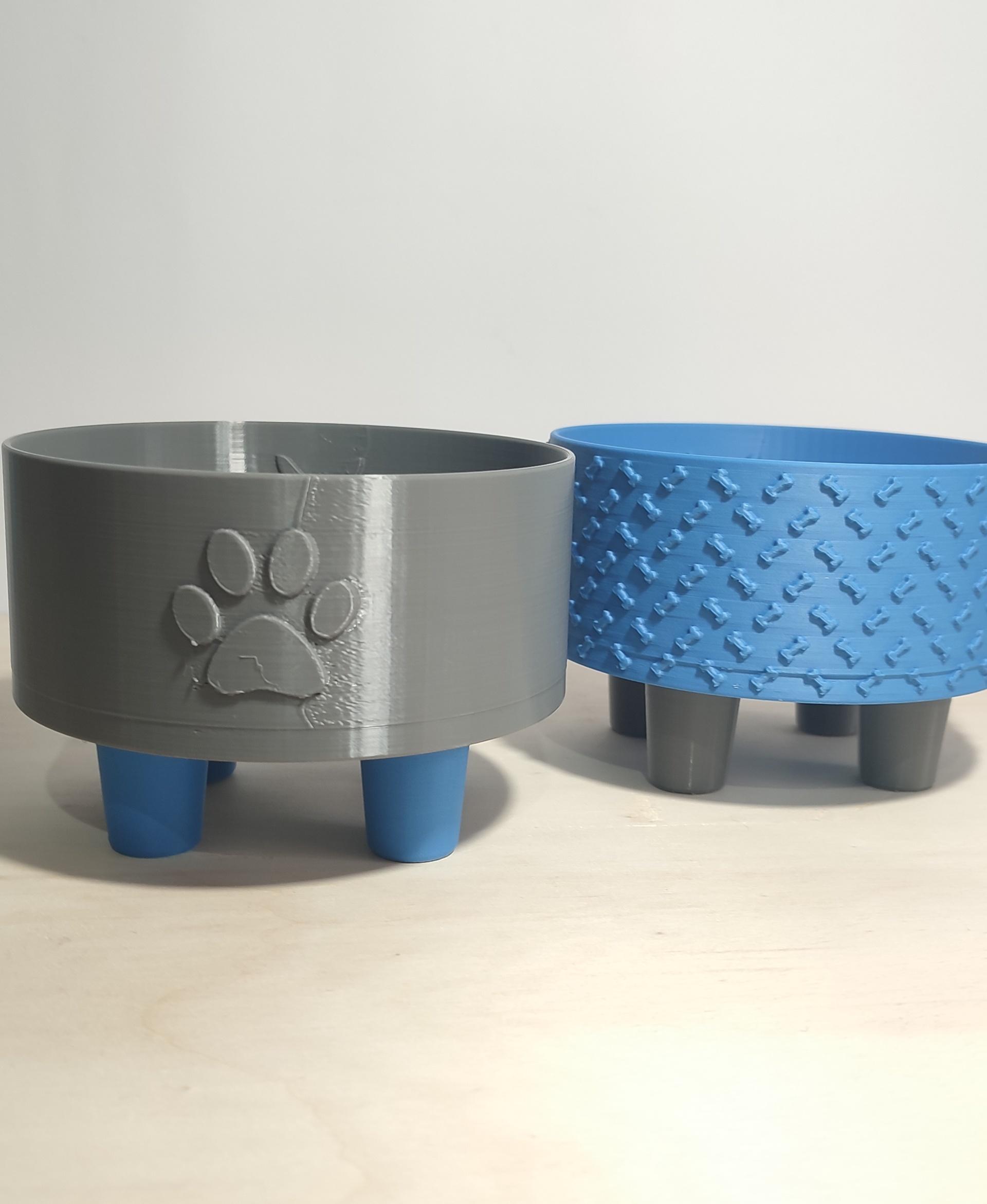 Pet bowls 3d model