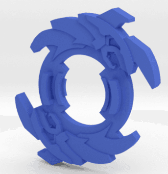 BEYBLADE AMPHILYON | COMPLETE | ANIME SERIES 3d model