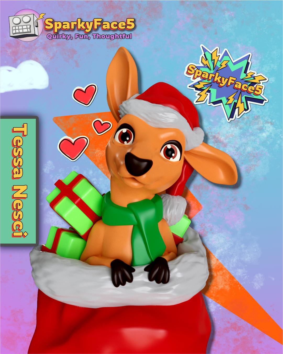 Christmas Joey 23 3d model