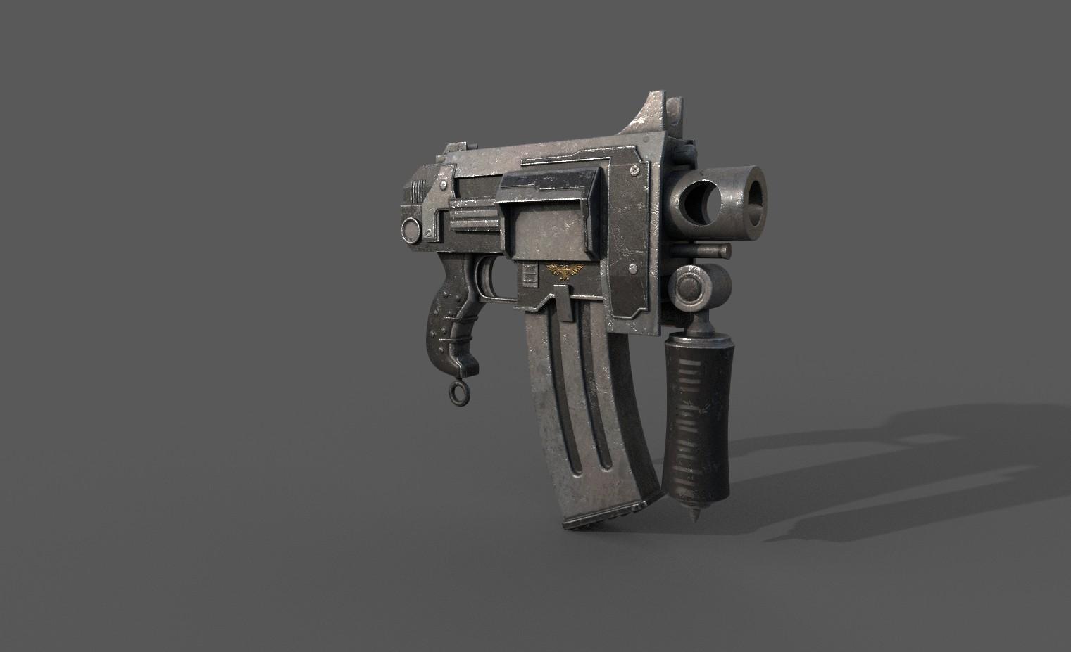 Bolt Pistol 3d model