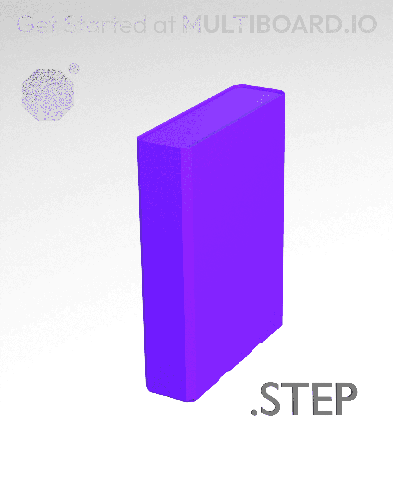 1x3x4 - Multibin Insert - STEP Remixing File 3d model