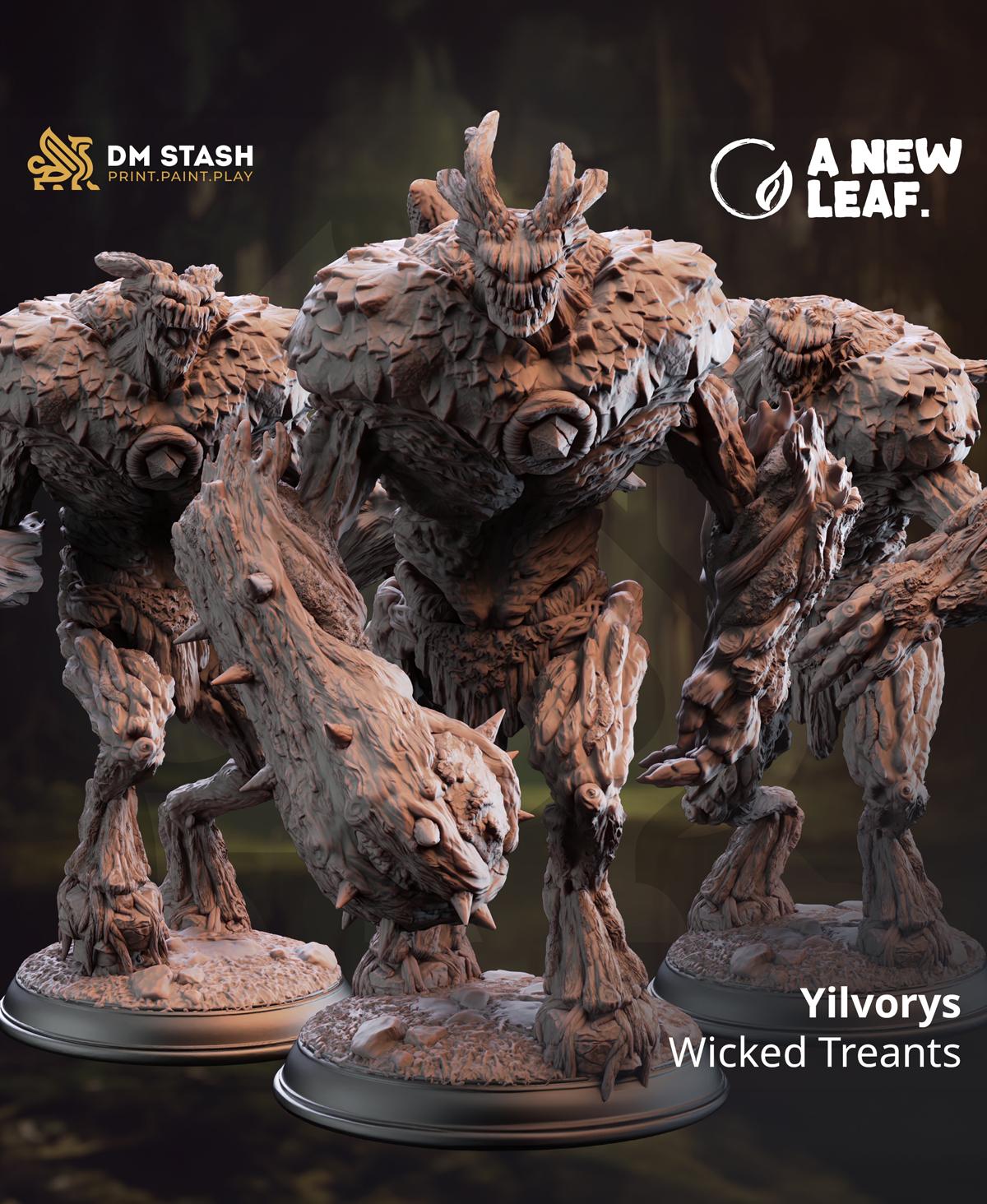 Wicked Treants 3d model