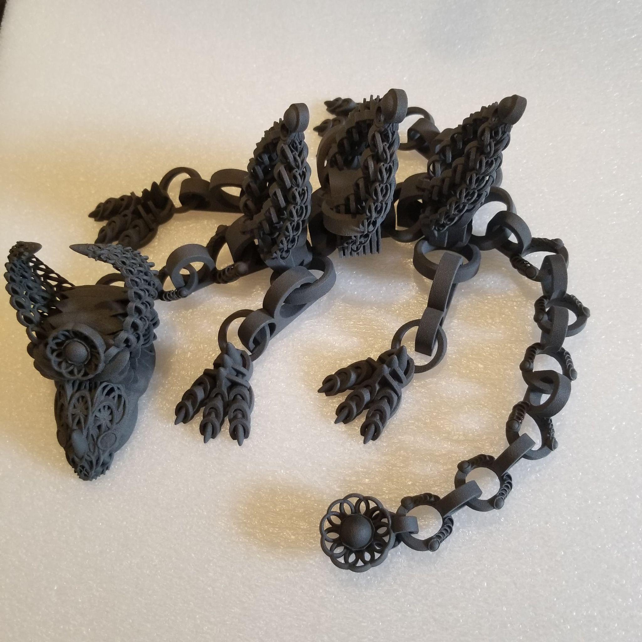 Shakaworld3d Chain Ring Dragon Challenge V1.stl 3d model