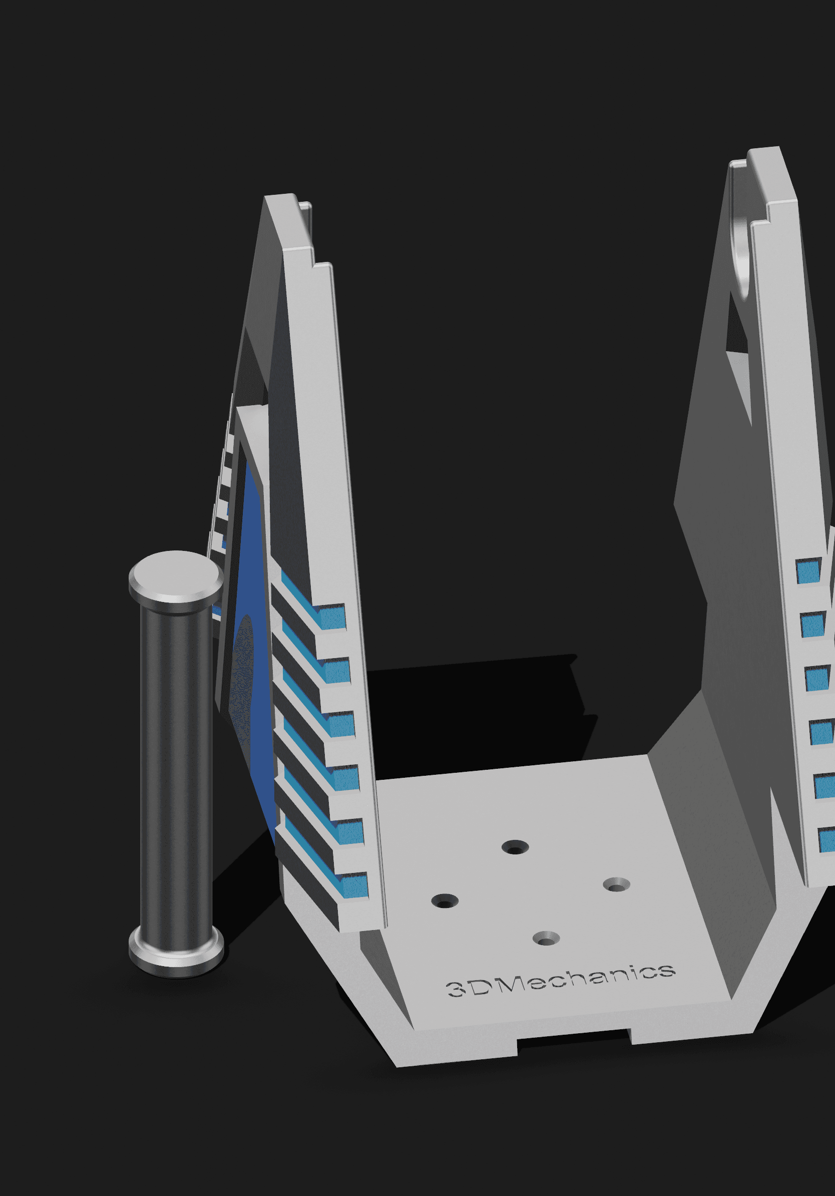 Stargate chevron FH V2. 3d model