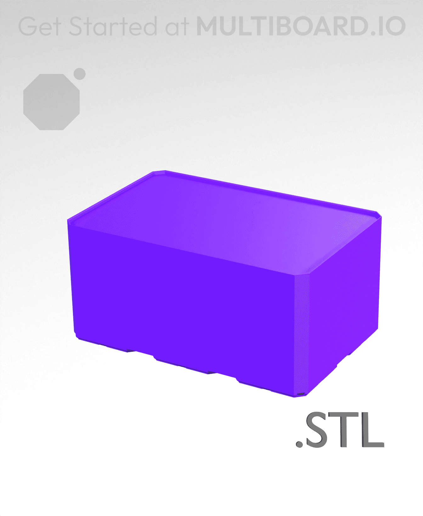 3x2x1·5 - Multibin Insert - STL Remixing File 3d model