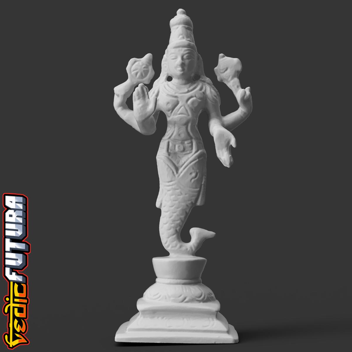 First Avatar of Vishnu - Matsya (The Fish) 3d model