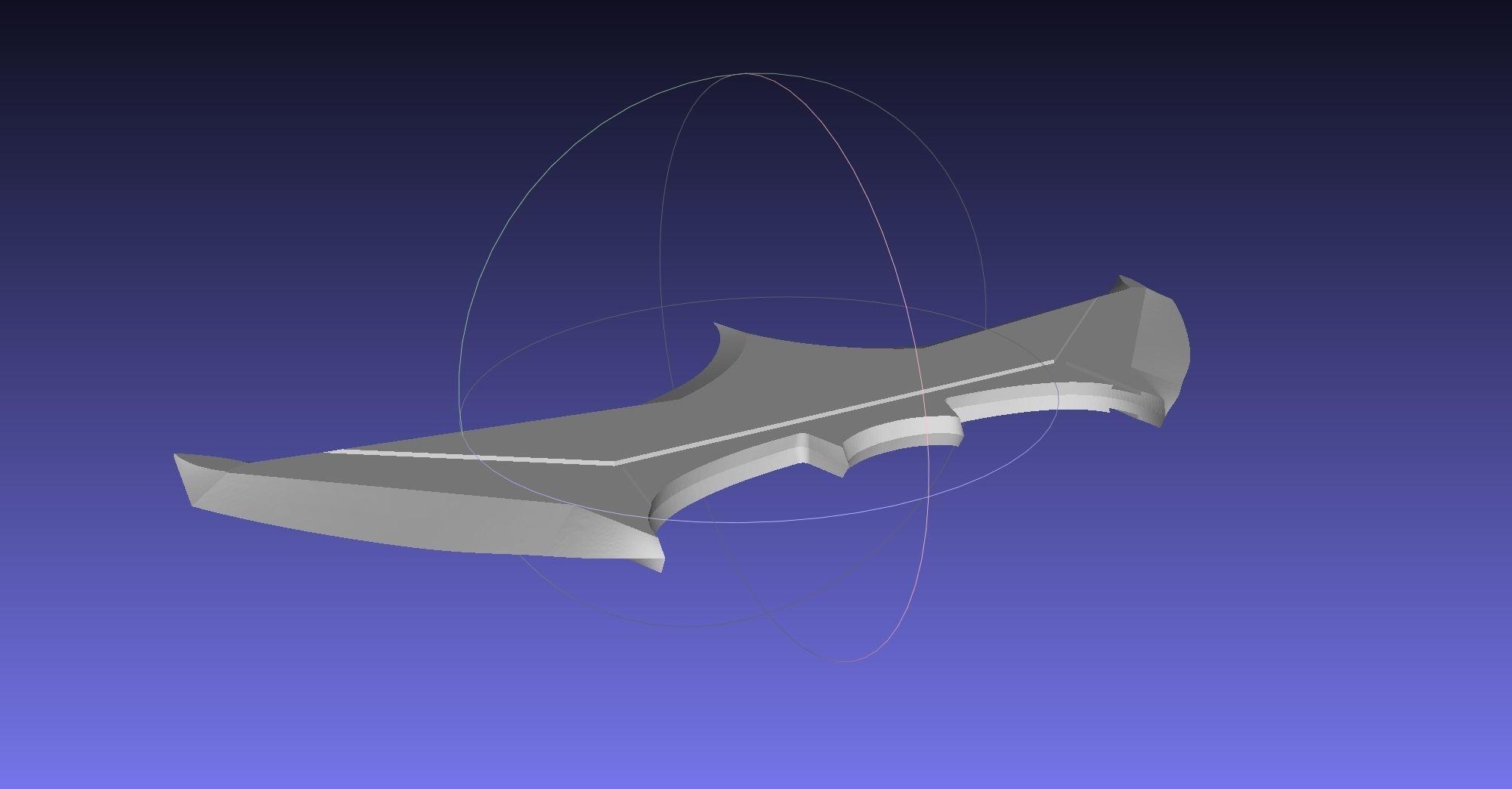 Basic Batman Batarang 3d model