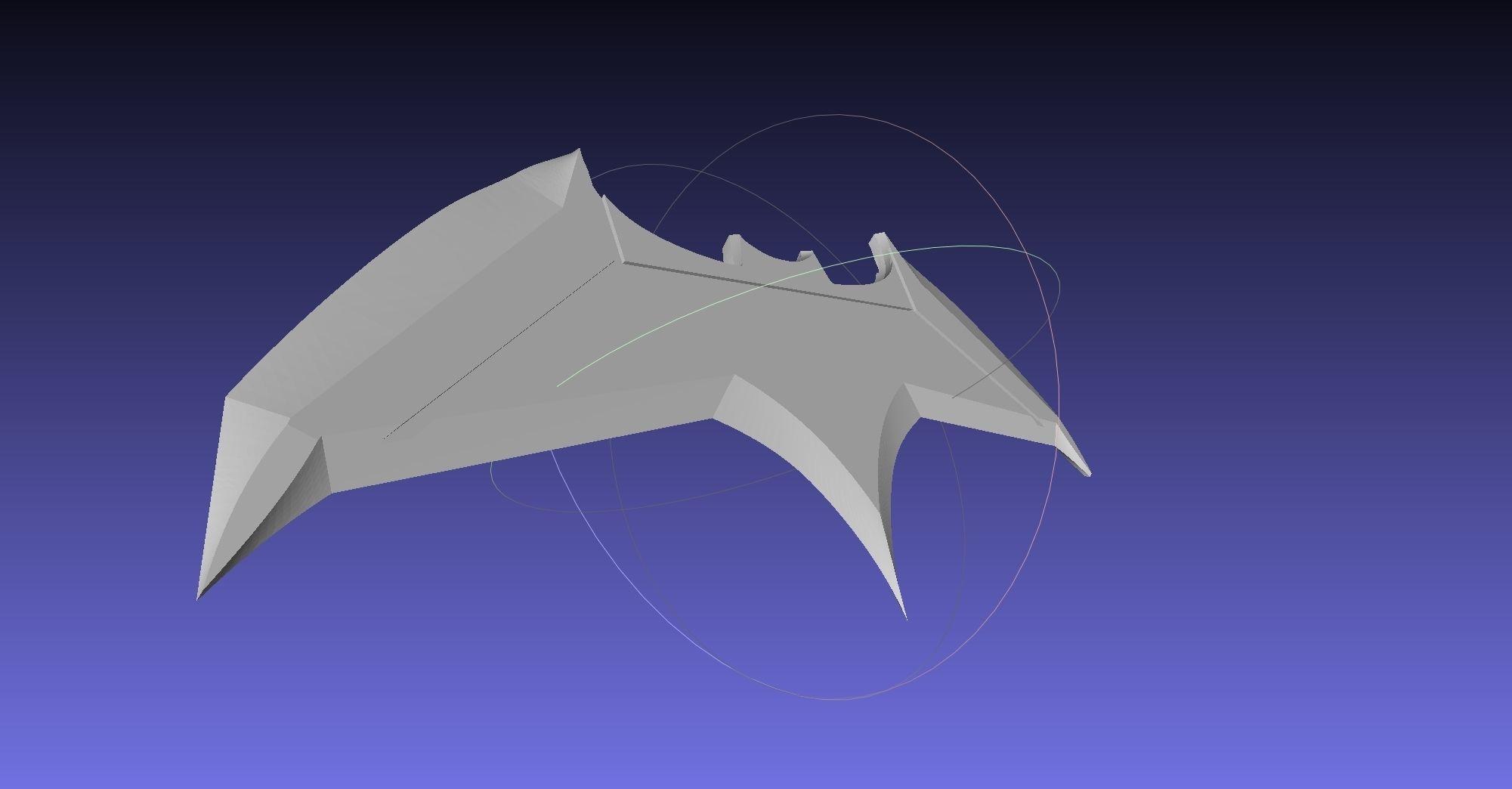 Basic Batman Batarang 3d model