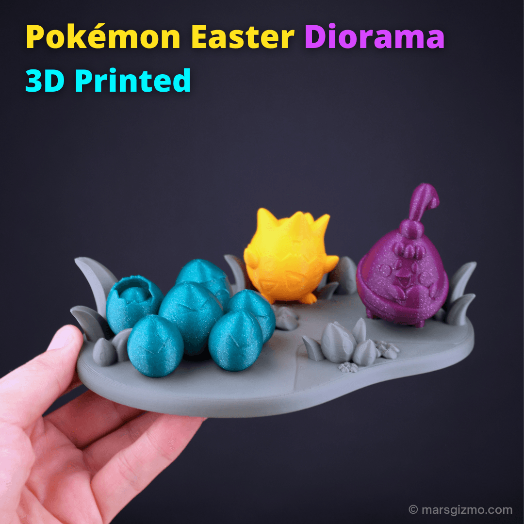 Pokemon Easter Diorama - Check it in my video: https://youtu.be/fXX890Ute8E

My website: https://www.marsgizmo.com - 3d model