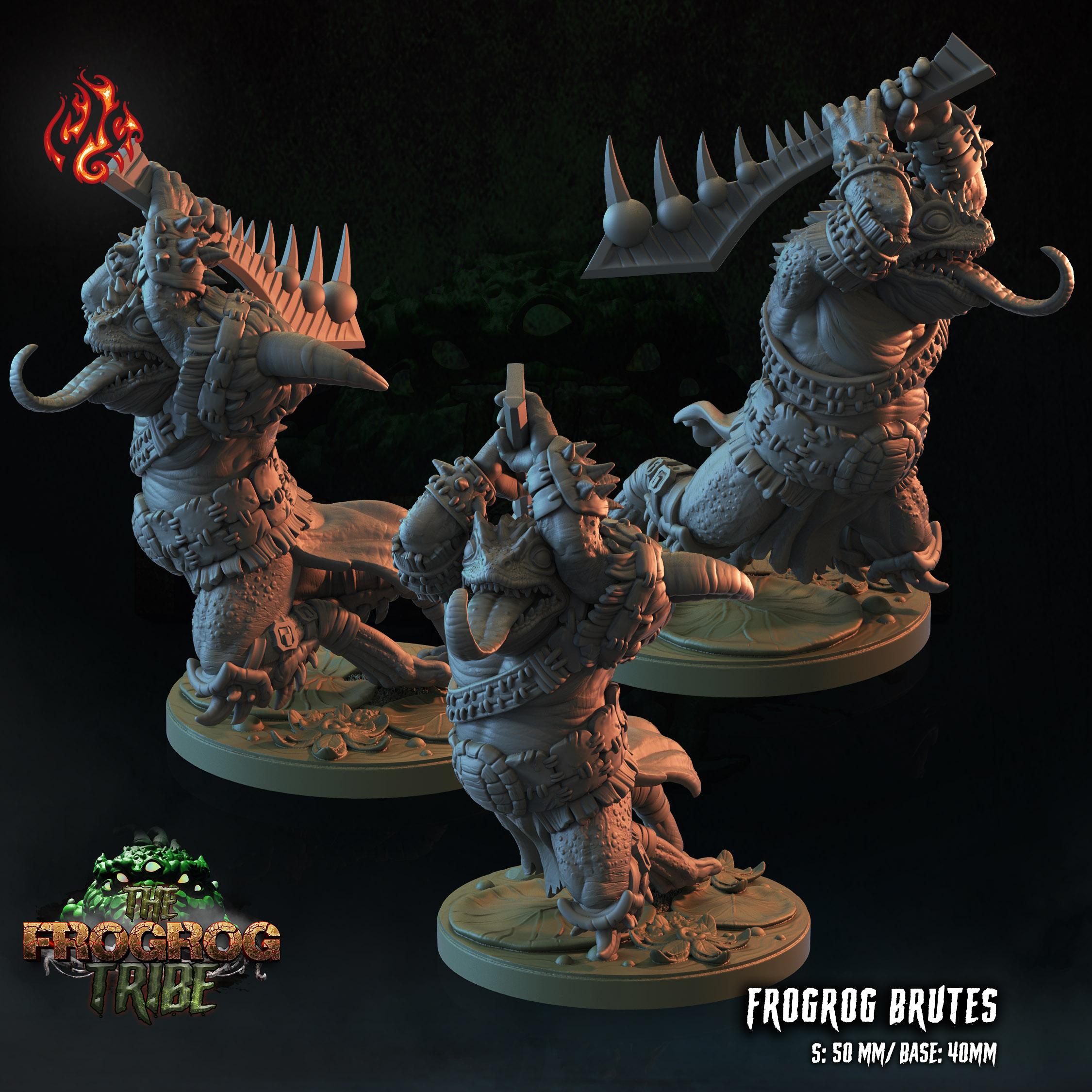 Frogrog Brutes 3d model