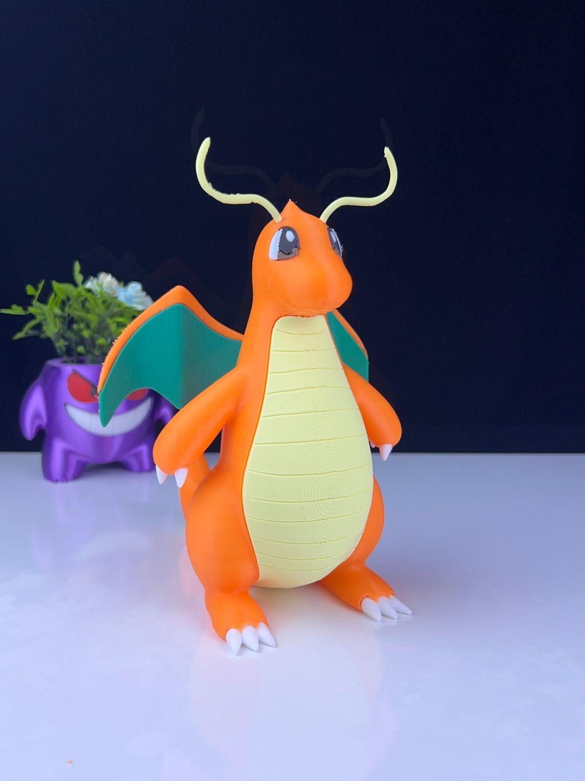 Dragonite Pokemon - Multipart 3d model