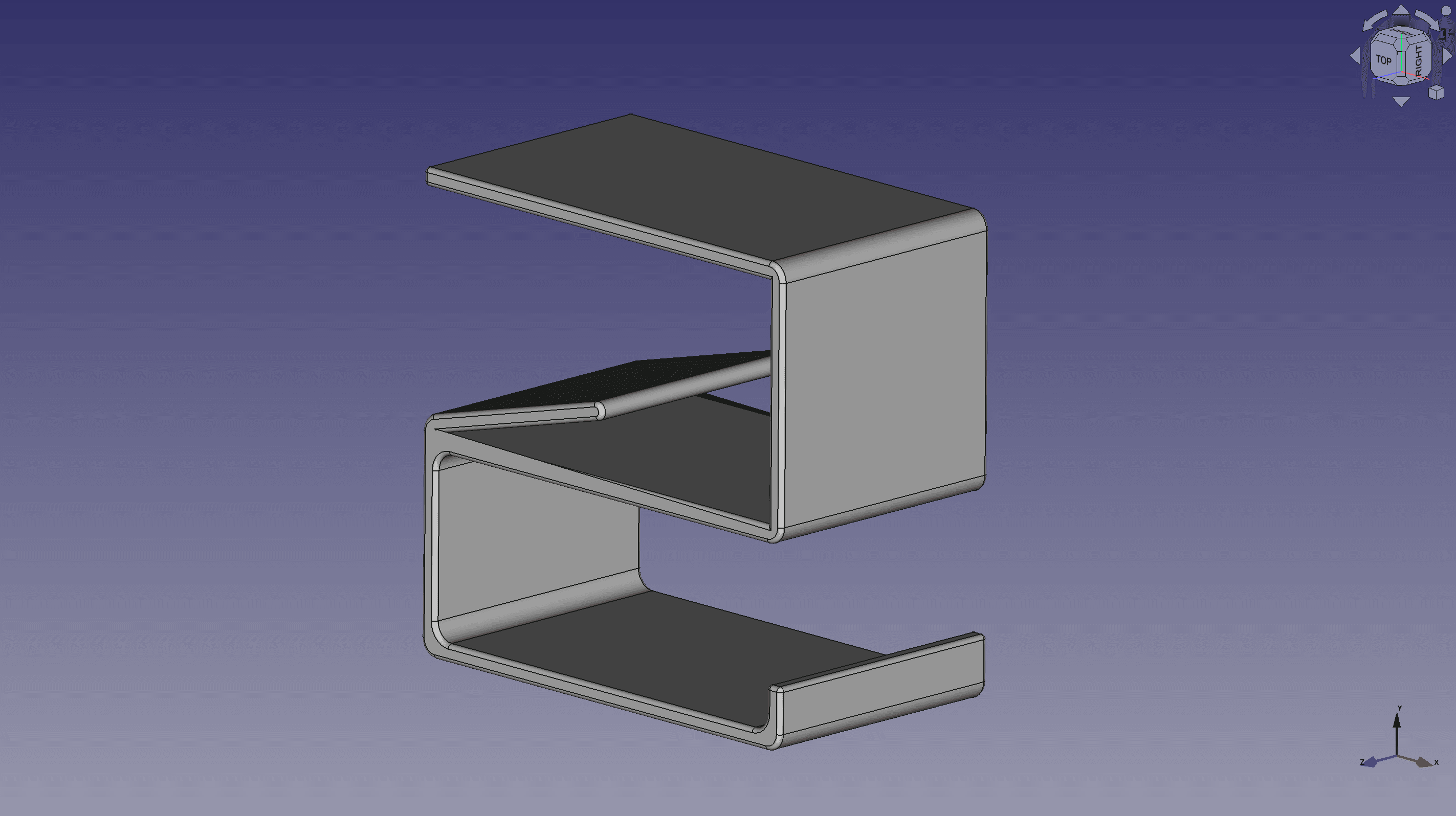 Parametric headphones holder 3d model