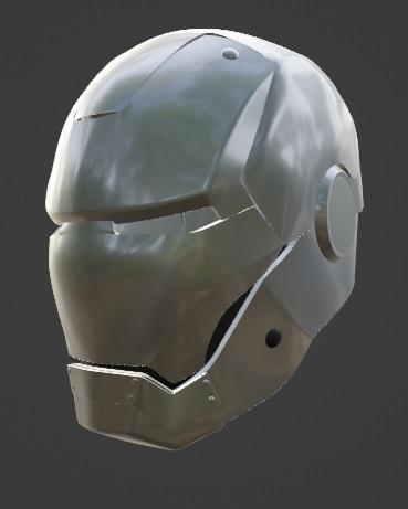 Mark 2 Iron Man Helmet 3d model