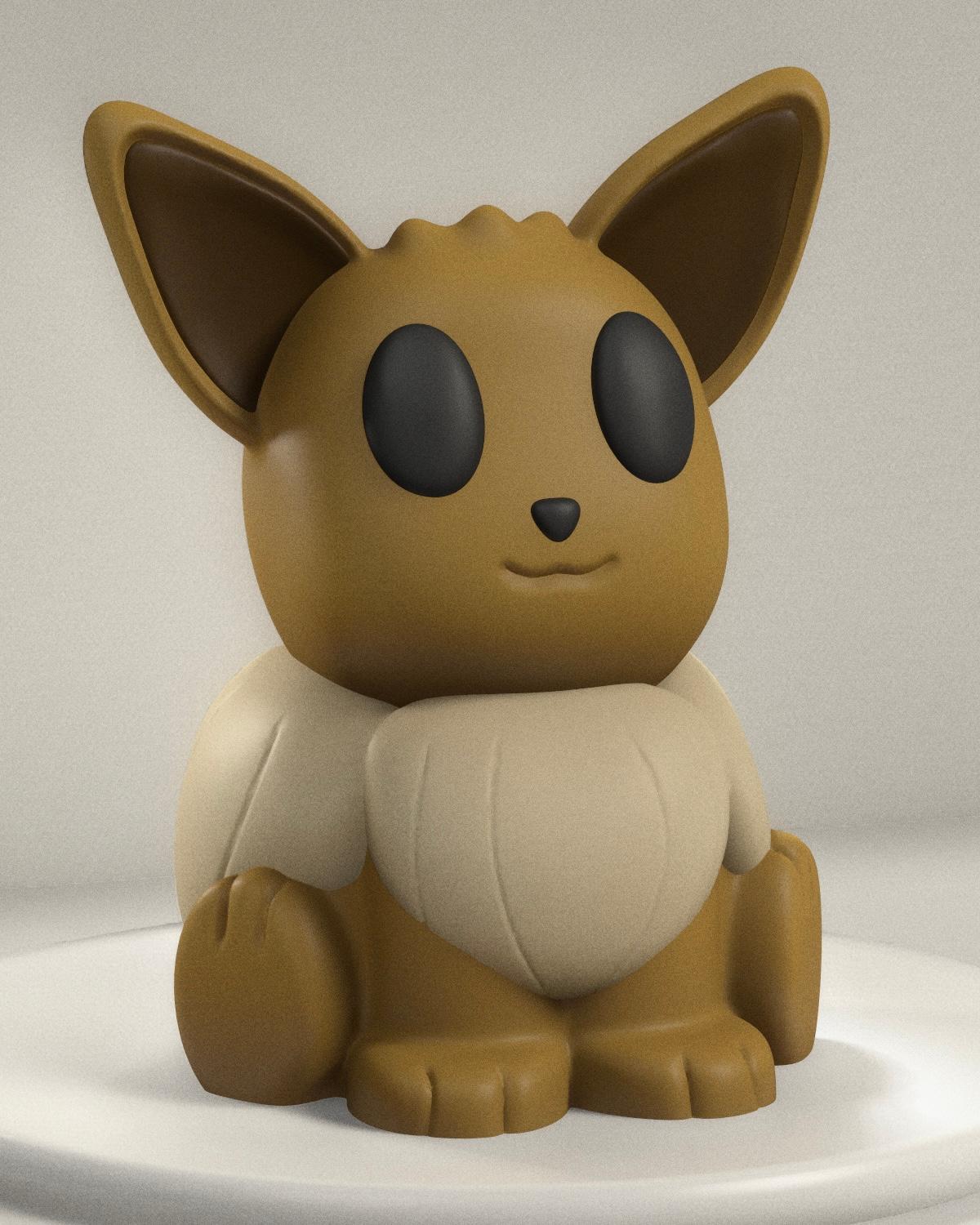Eevee - Pokemon - No Support 3d model