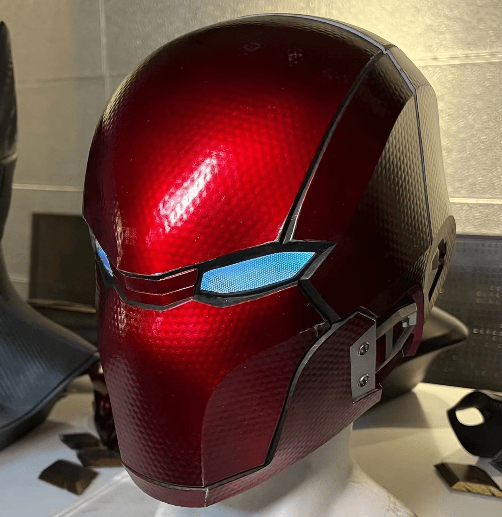 Red Hood Helmet 3d model