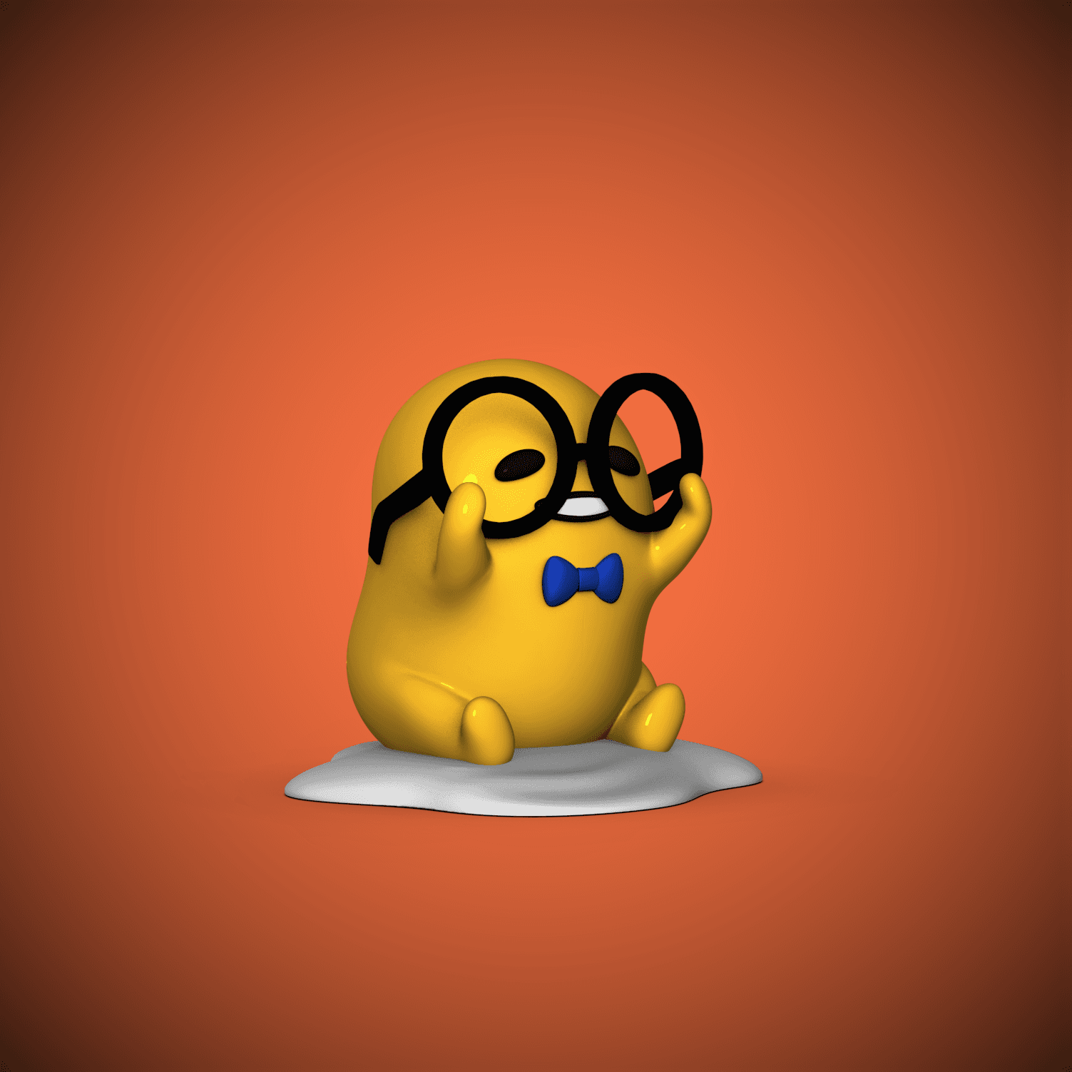 Gudetama -Nerdy  3d model