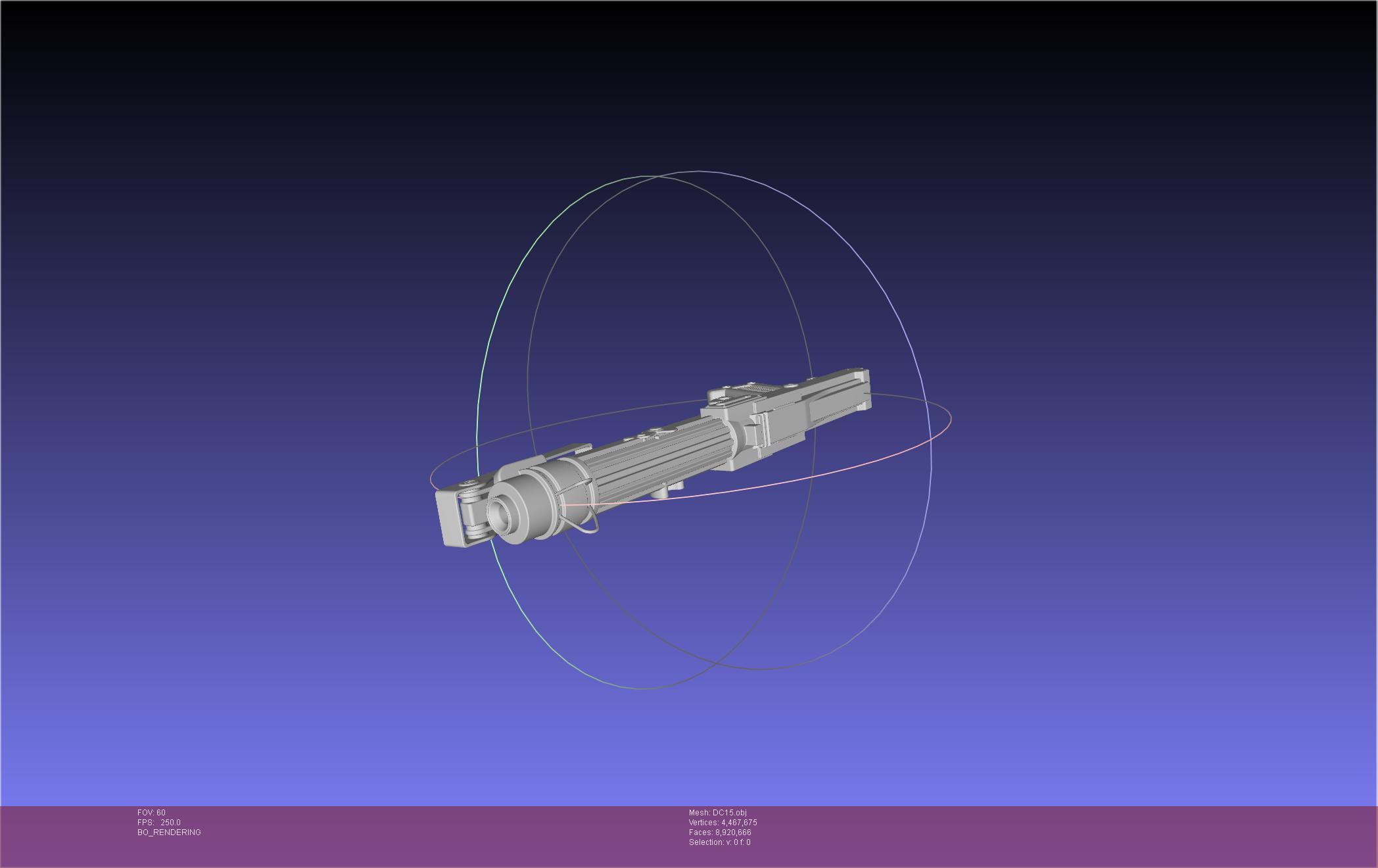 Star Wars DC15 Clone Trooper Blaster 3d model