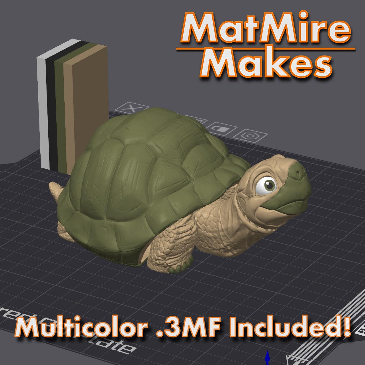 Tortoise - Articulated Figure 3d model