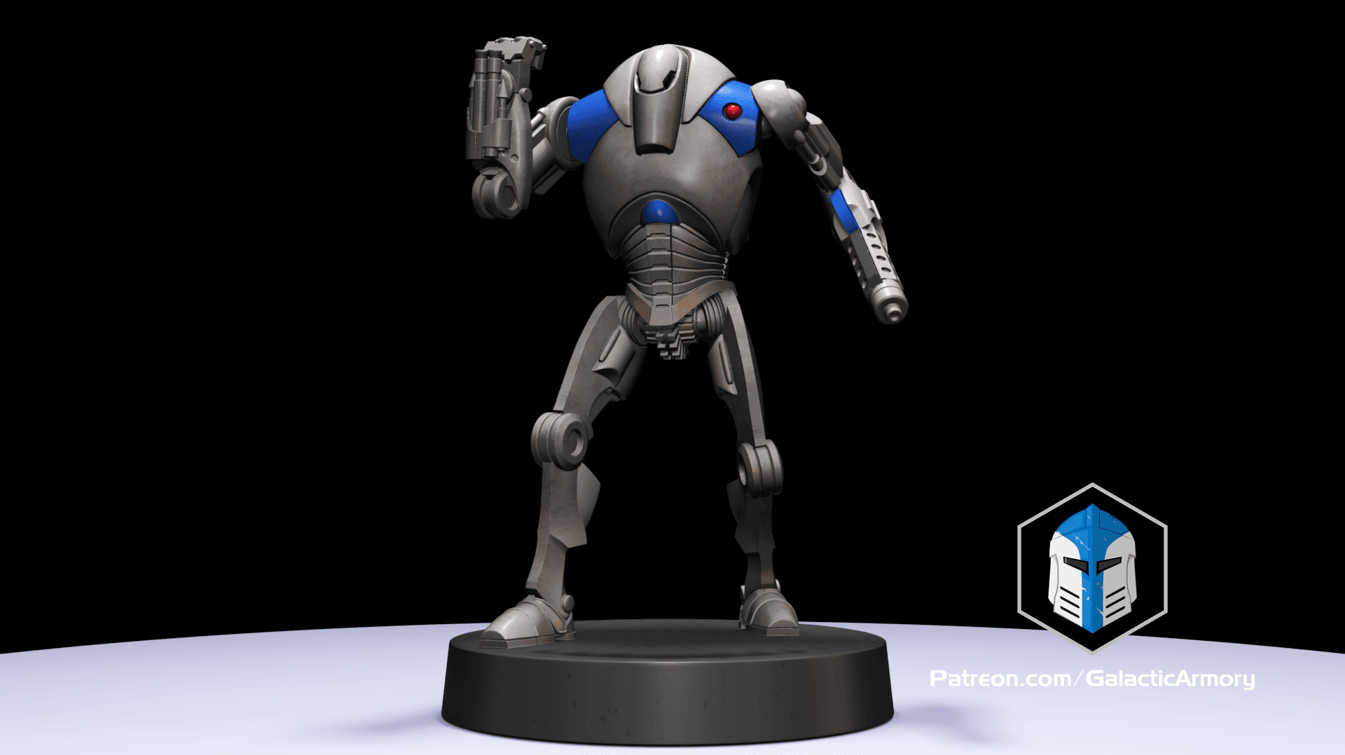 1:48 Scale Battle Droid Army - B2 Class - 3D Print Files 3d model