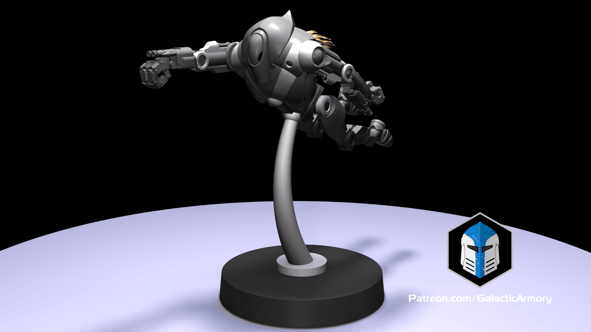 1:48 Scale Battle Droid Army - B2 Class - 3D Print Files 3d model