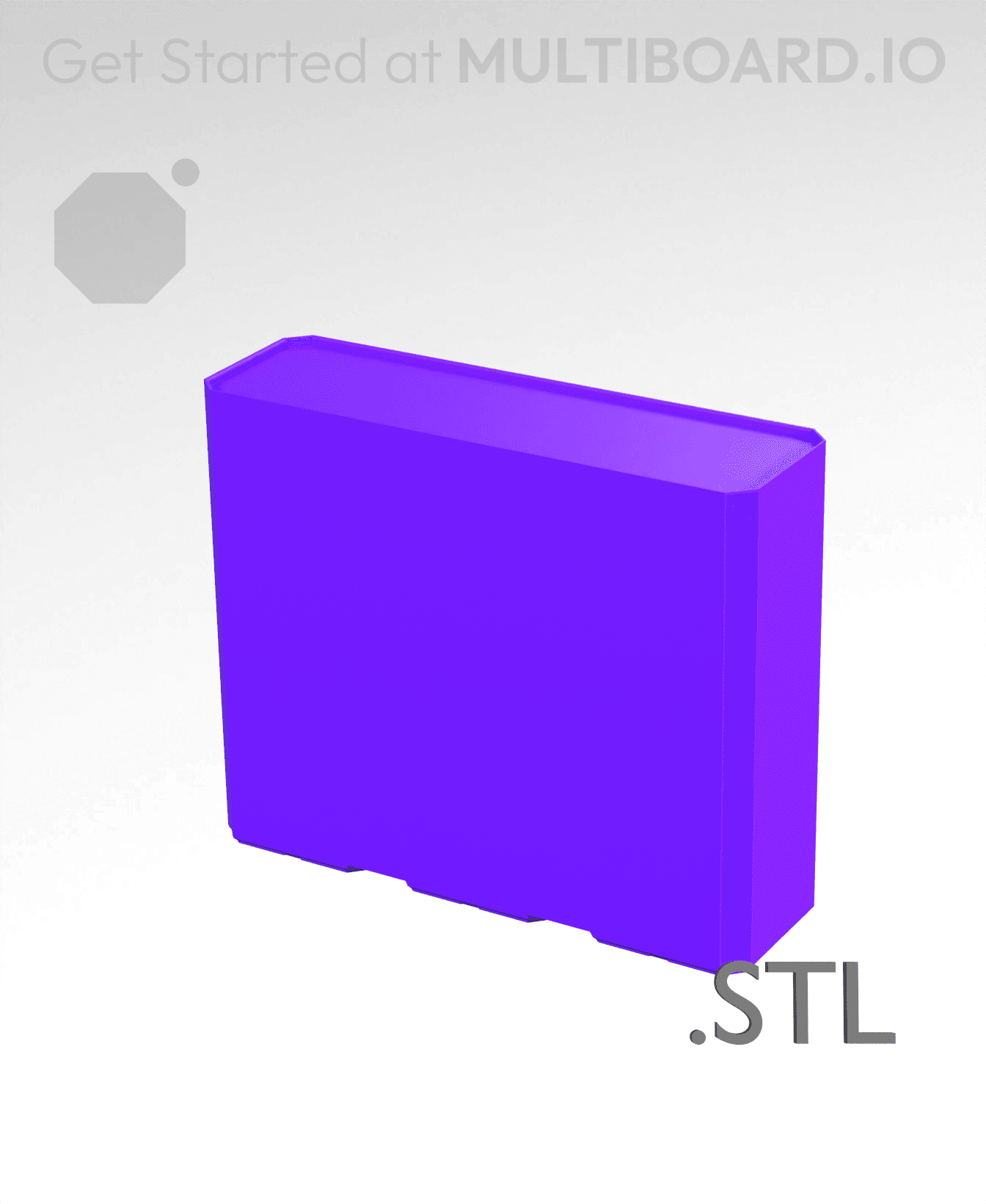 3x1x2·5 - Multibin Insert - STL Remixing File 3d model