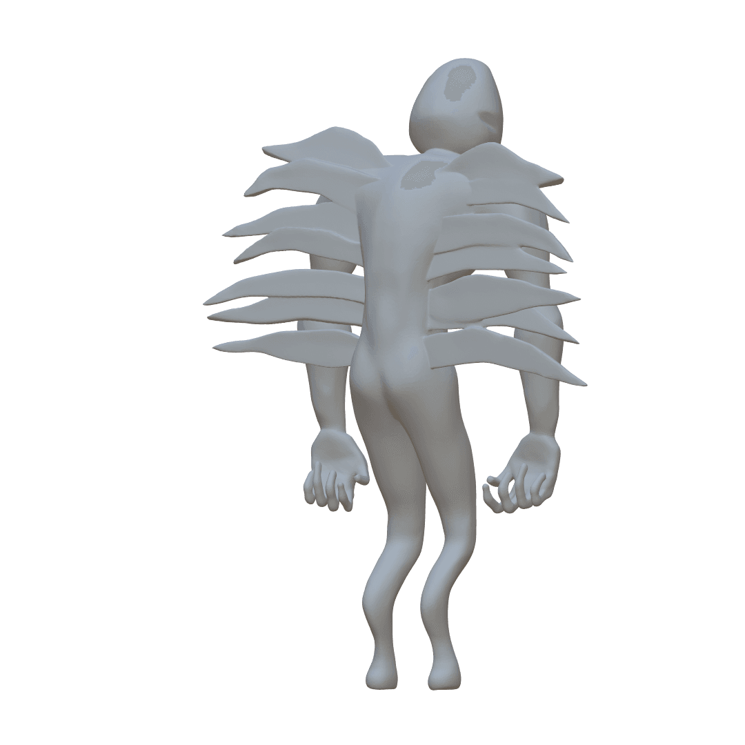 bracken 3d model