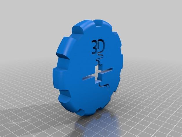 Maker Coin 3d model