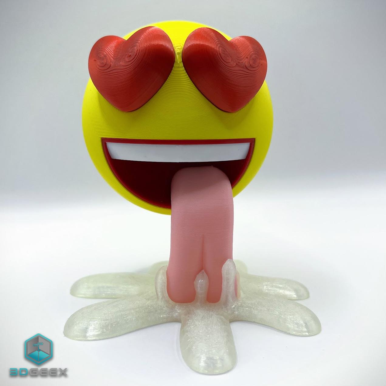 Love Emoji 3d model