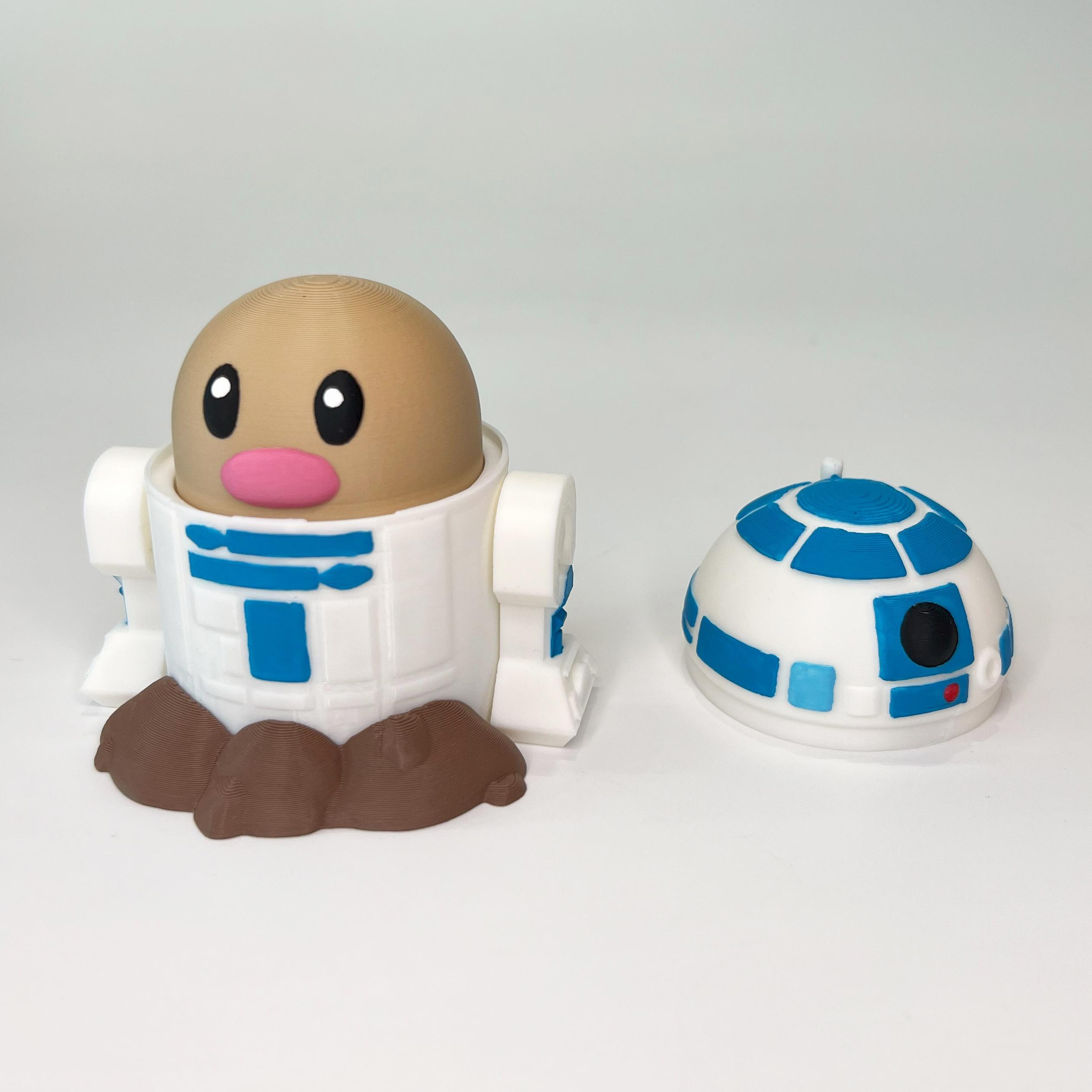 StarWars Diglett (Easy Print No Supports) 3d model