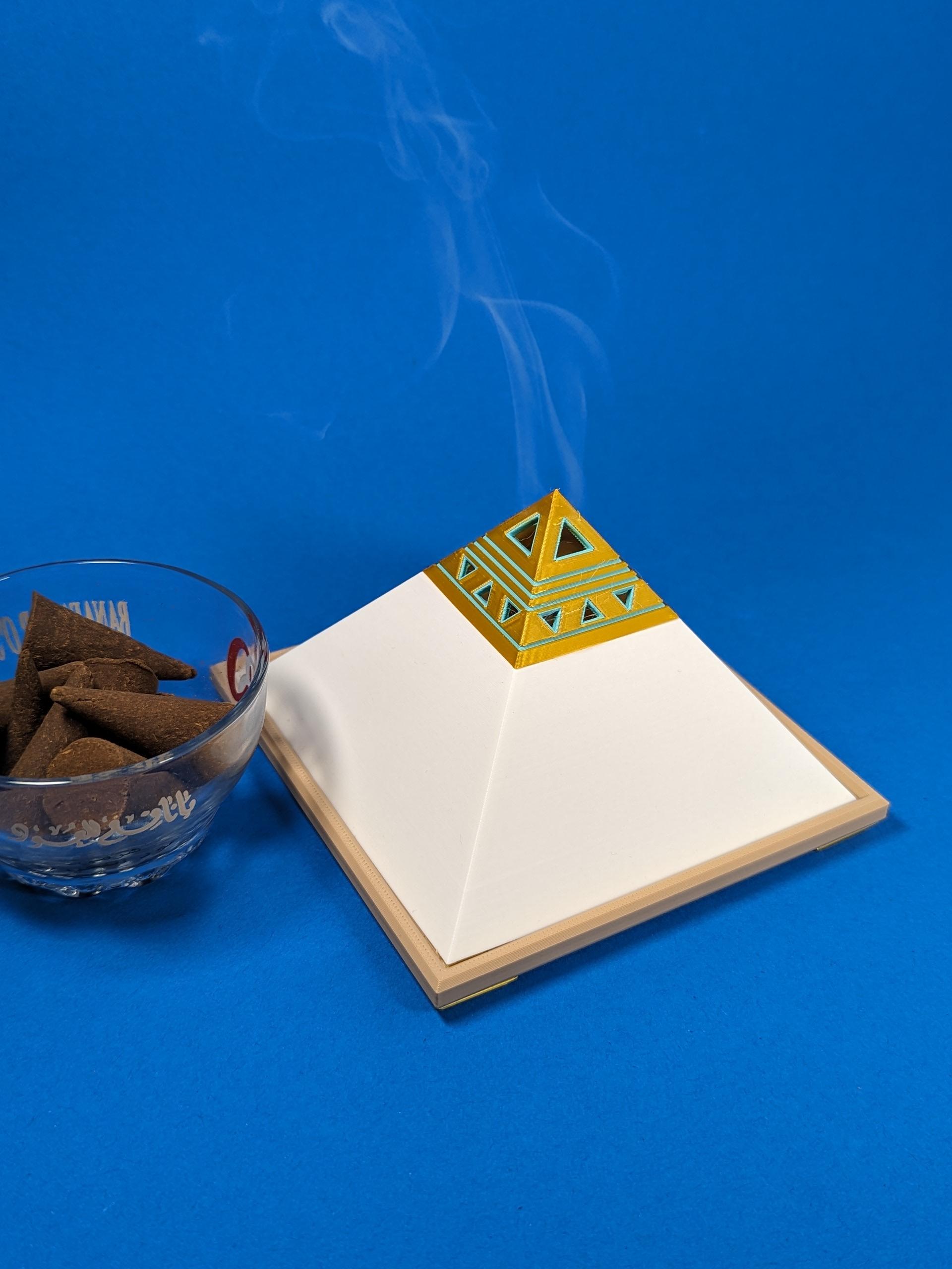 Pyramid Incense Box 3d model