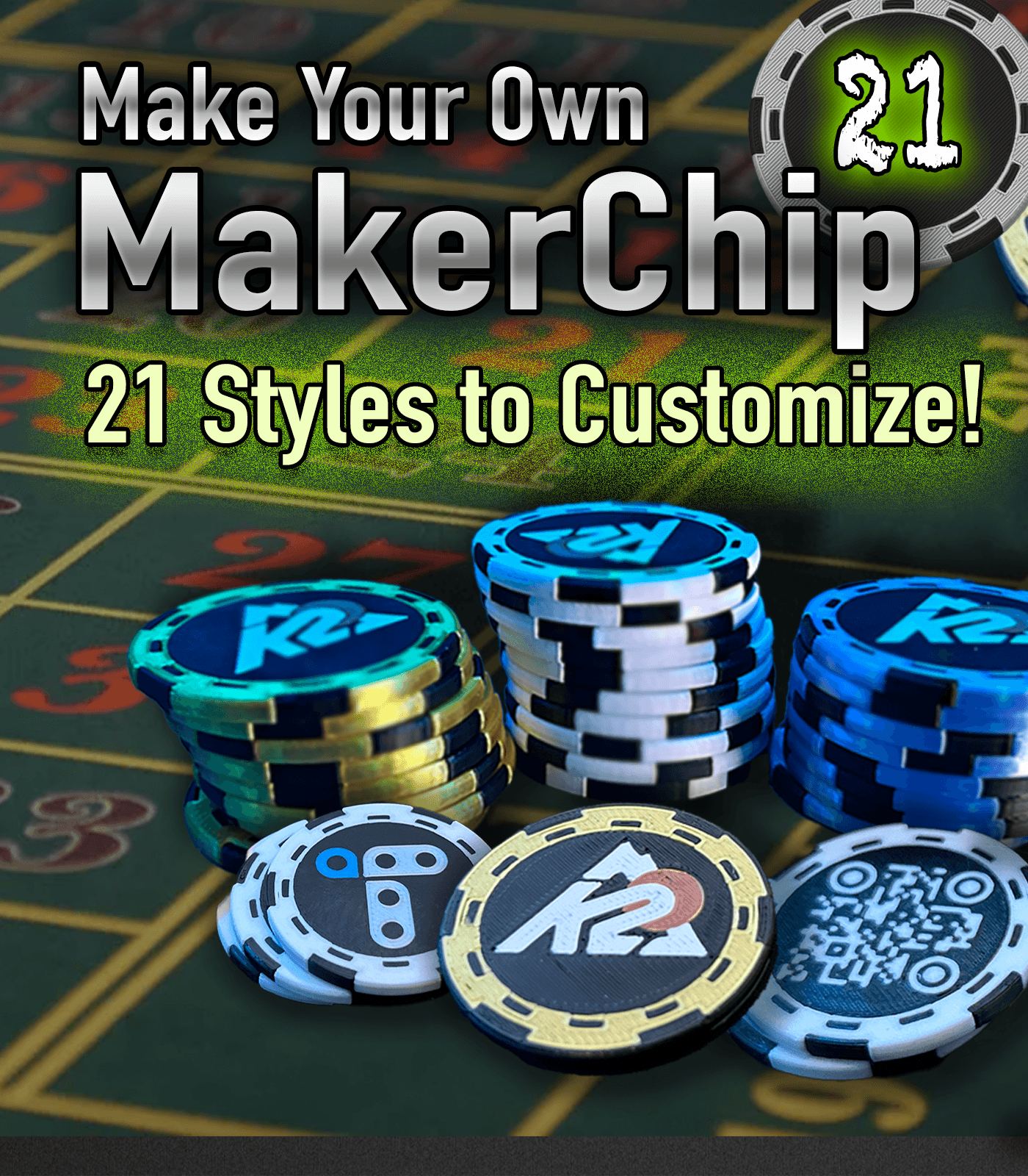 MakerChip ◉ Maker Chip ◉ The New Maker Coin 3d model