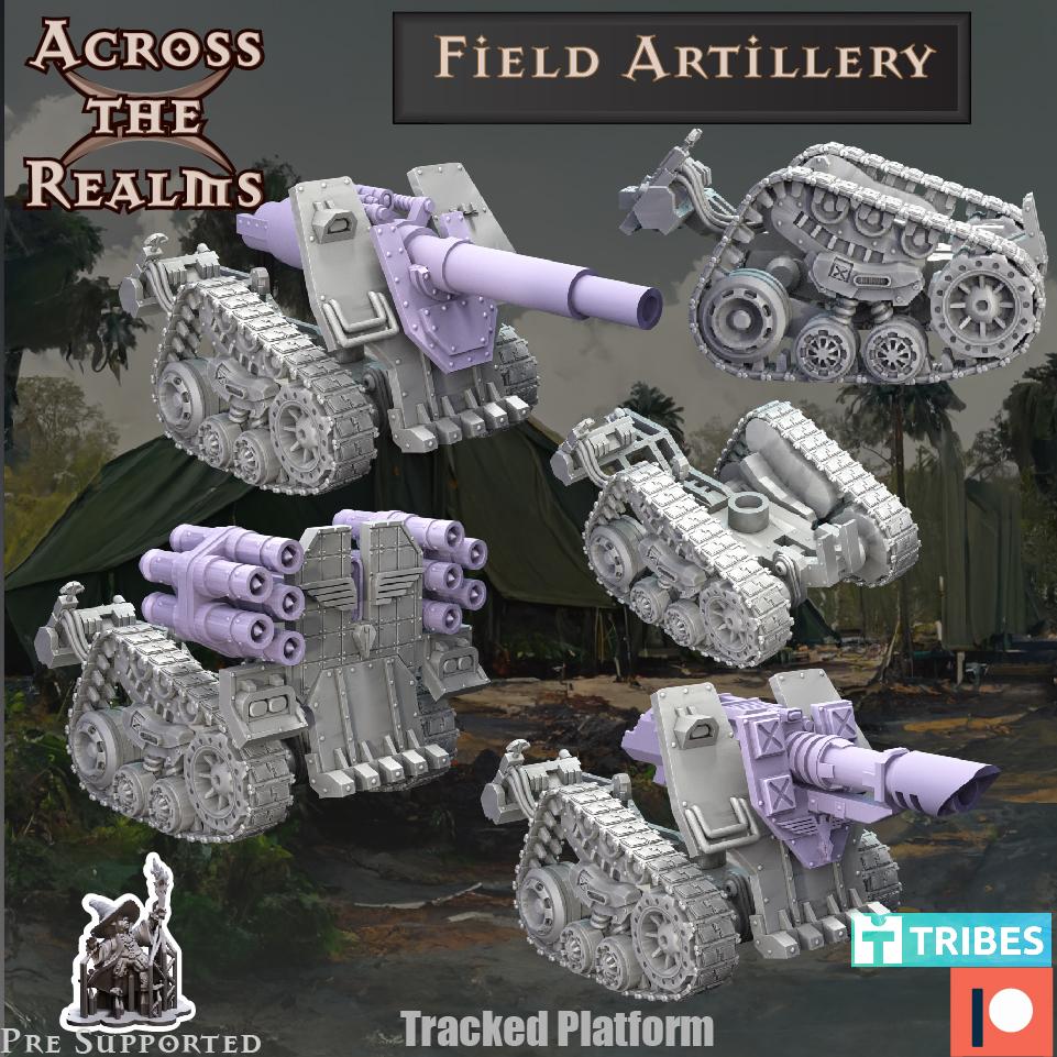 Field Artillery 3d model