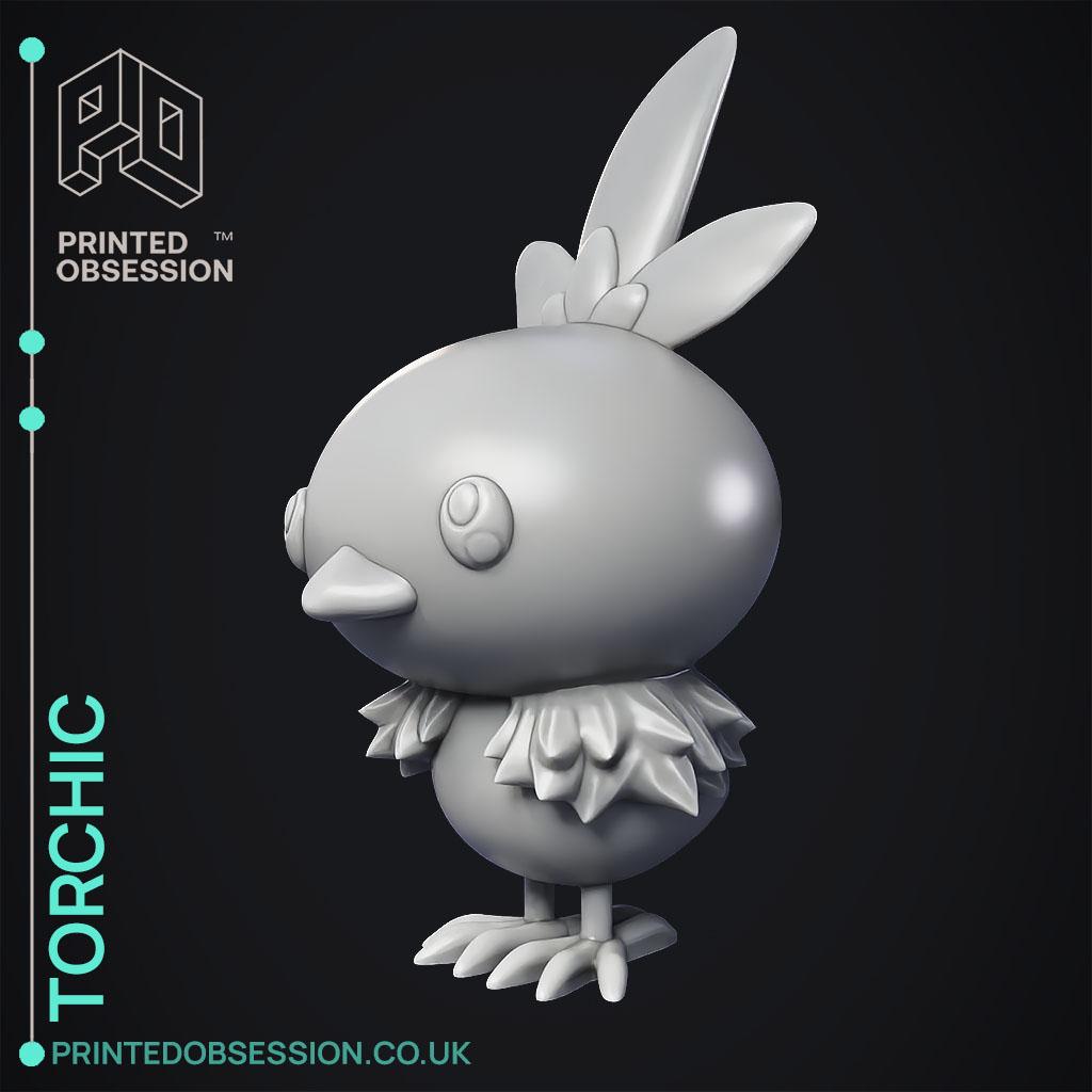 Torchic - Pokemon - Fan Art 3d model