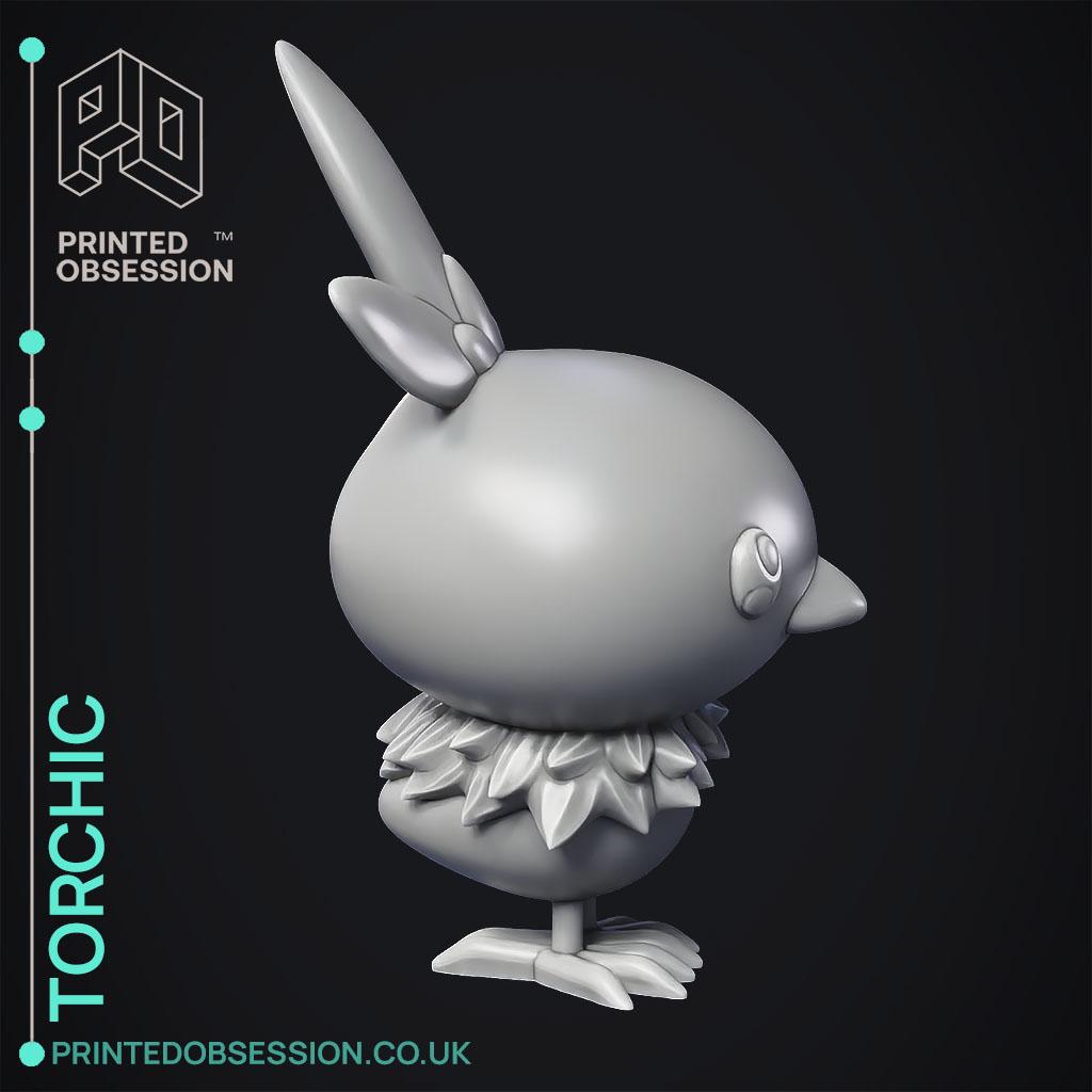 Torchic - Pokemon - Fan Art 3d model