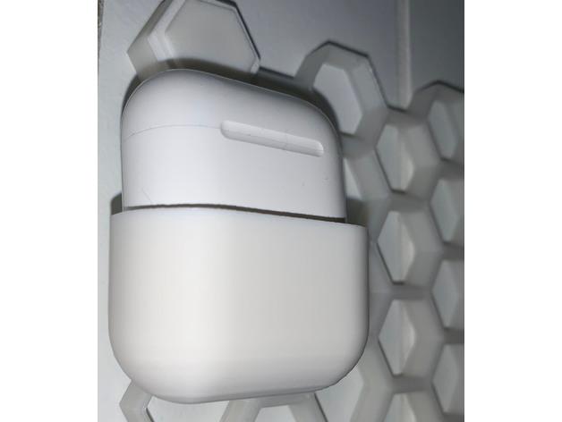 AirPods holder for HSW (honeycomb storage wall) 3d model