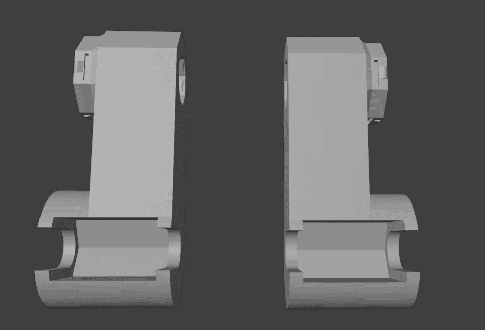 Multiboard Spool Holder Mount 3d model