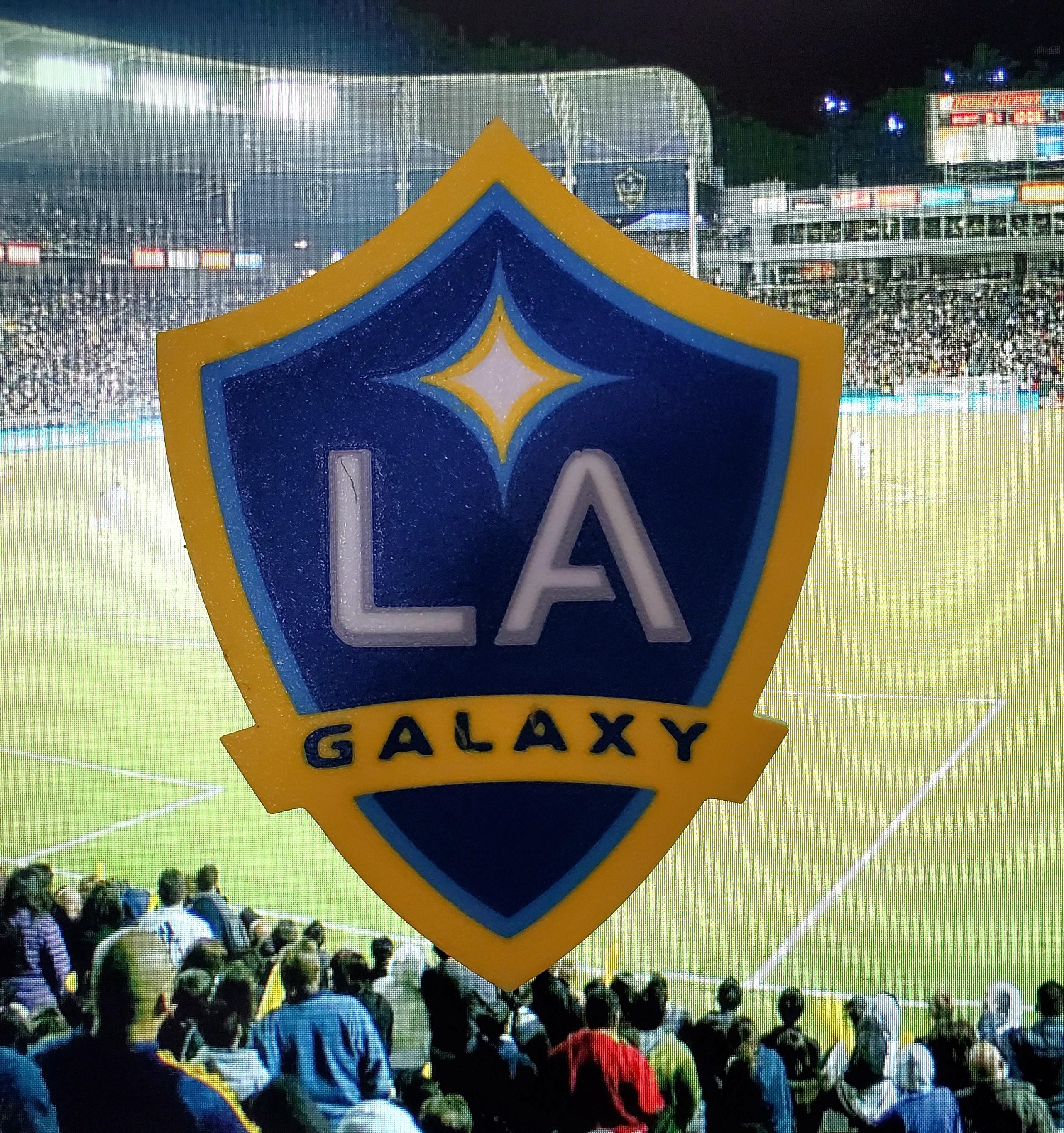 AMS / MMU LA Galaxy coaster or plaque 3d model