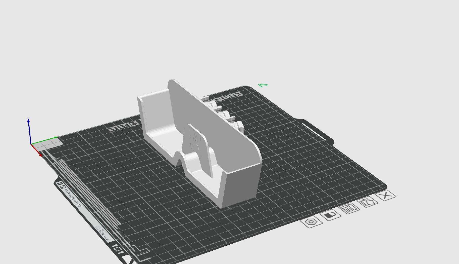 MultiBoard Glasses Shelf 3d model