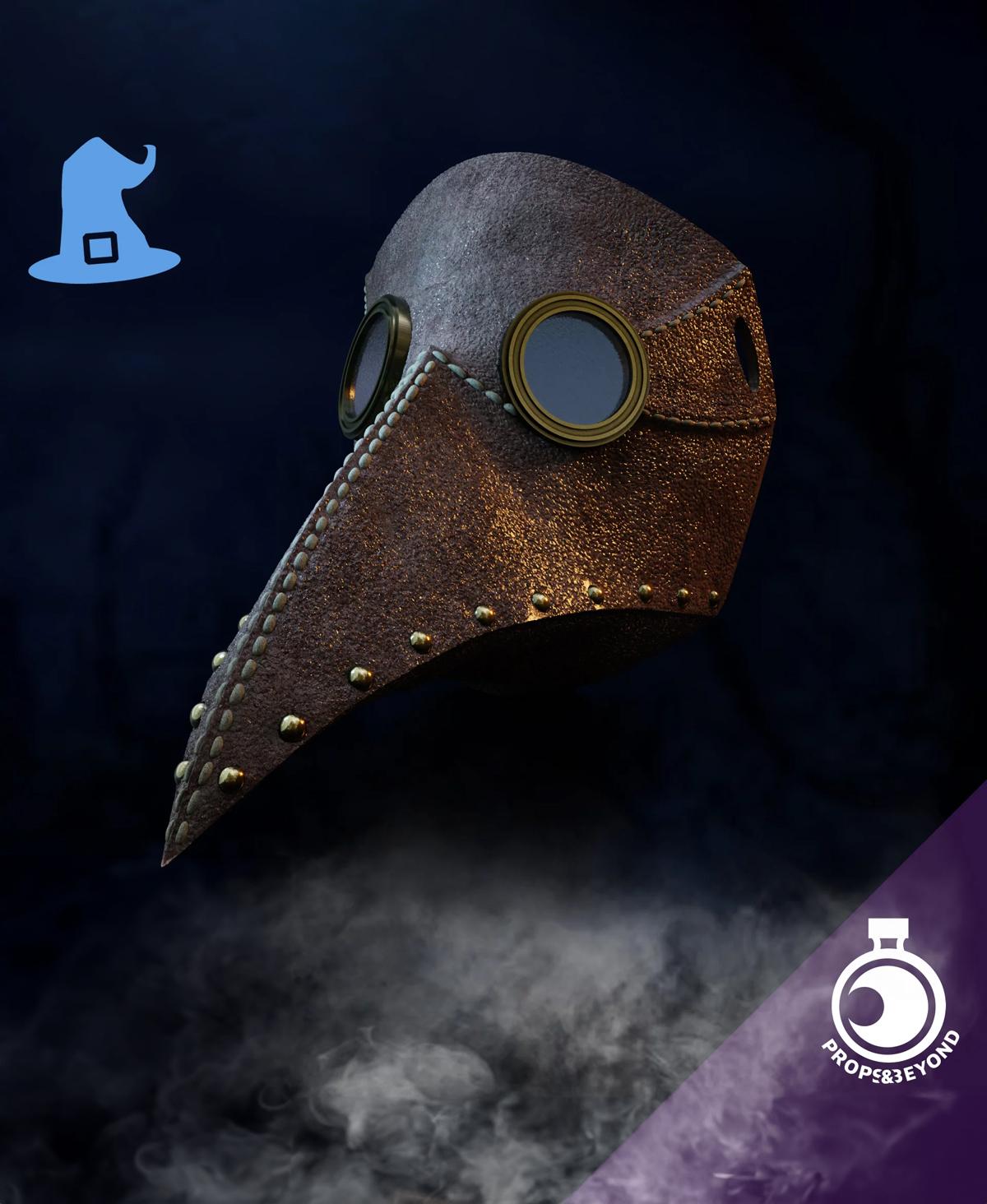 Plague Doctor Mask 3d model