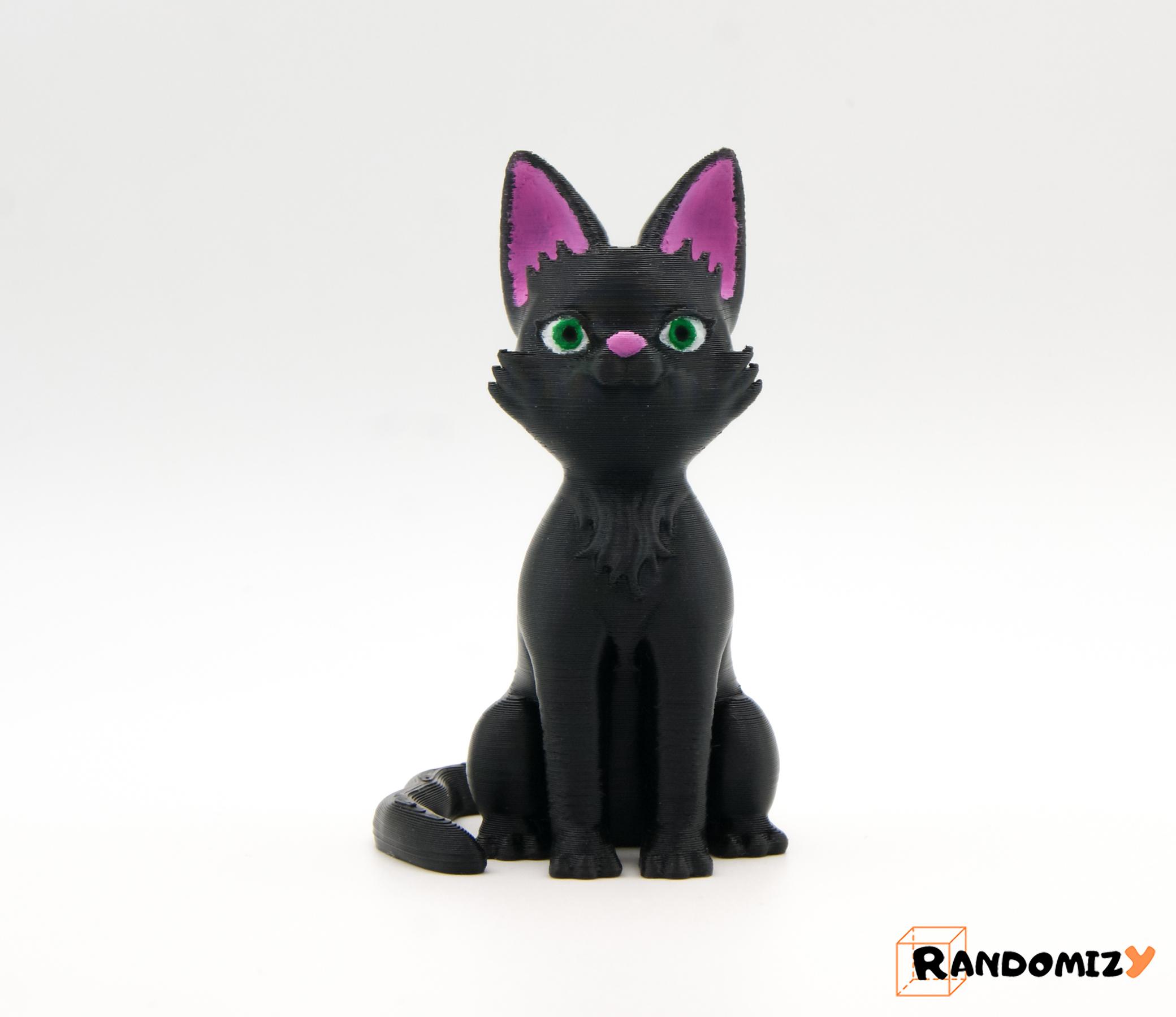 Cat Sitting 3d model